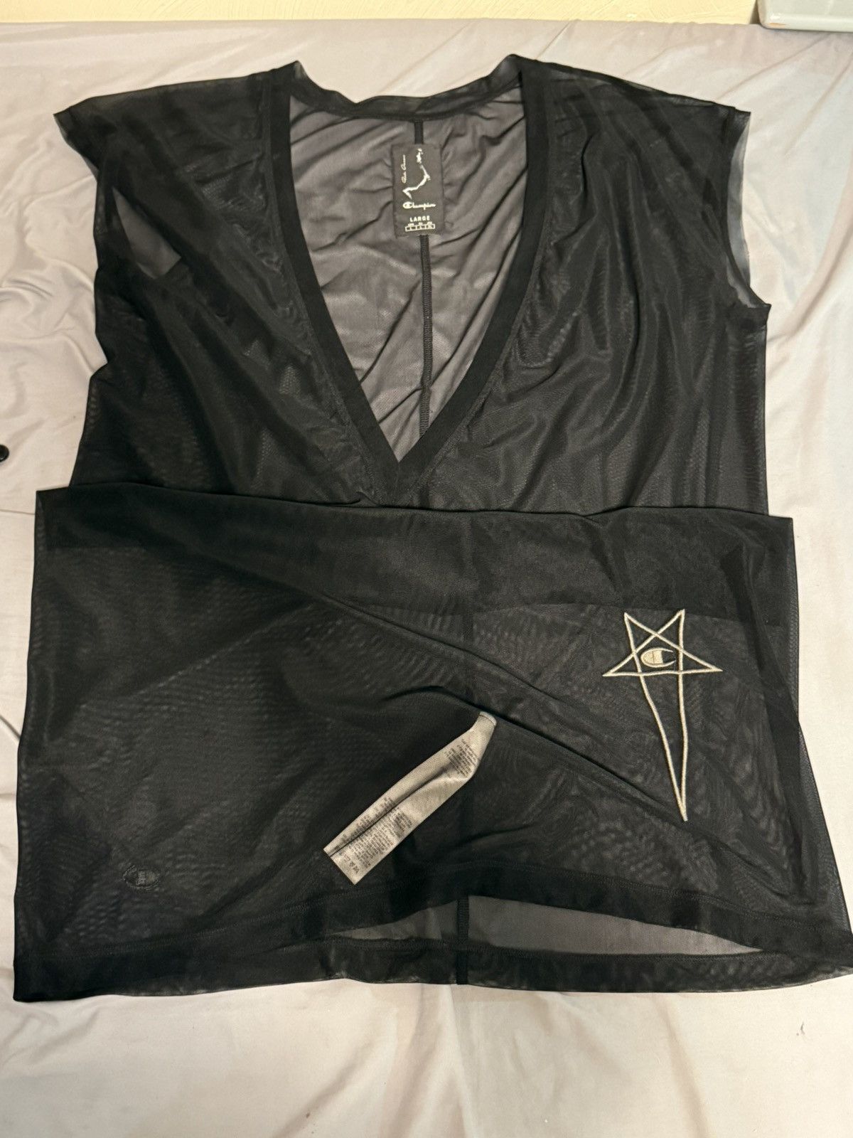 Champion × Rick Owens Rick Owens x Champion Dylan mesh tank Size US L / EU 52-54 / 3 - 2 Thumbnail