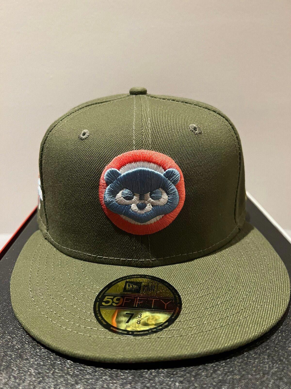 New Era Chicago cubs bear 1990 all star game patch 7 3/8 Size ONE SIZE - 2 Thumbnail