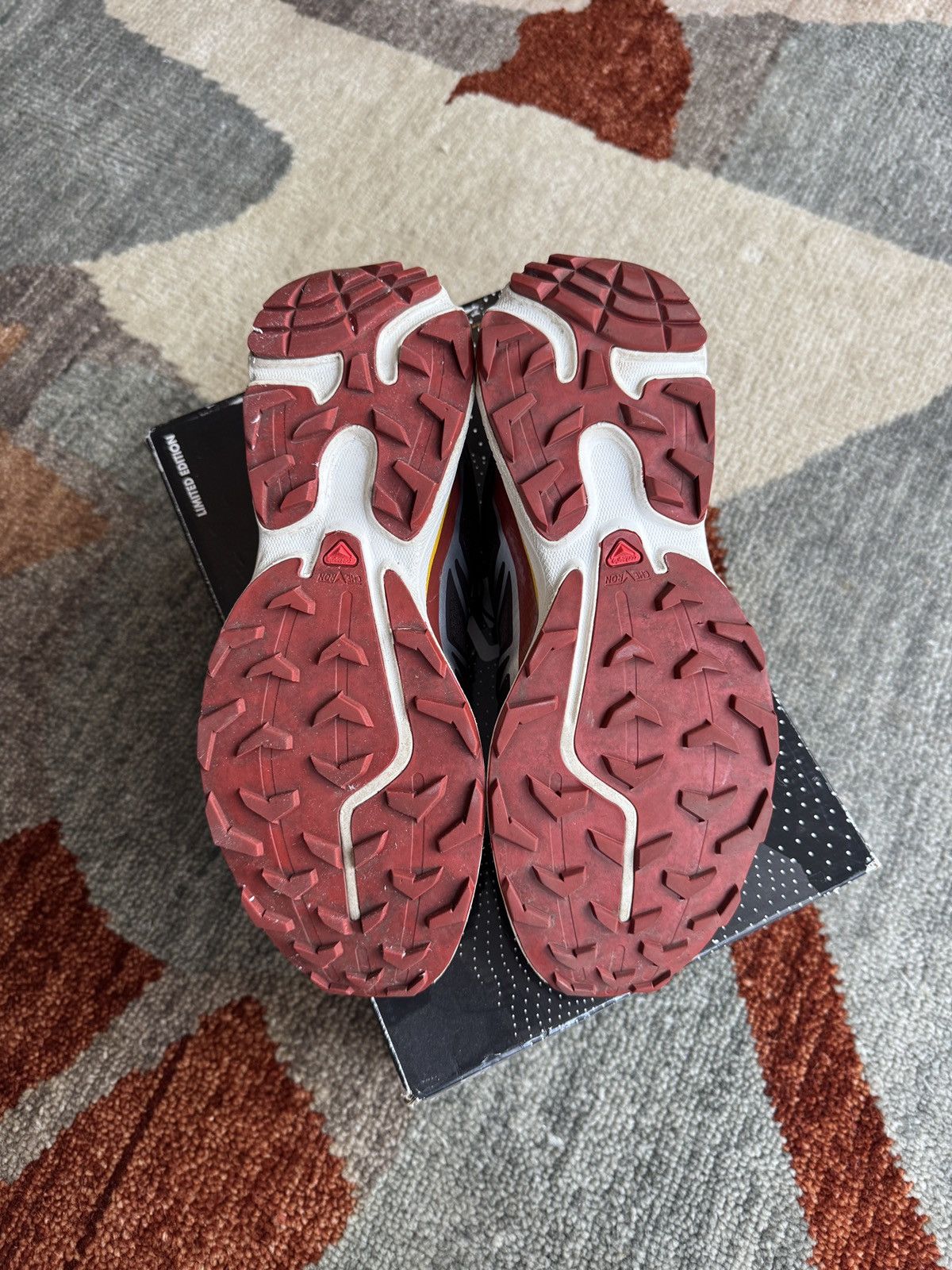 Salomon Limited Edition Salomon XT-6 - Shale / Red Ocre / Sulphur Size US 9 / EU 42 - 6 Thumbnail