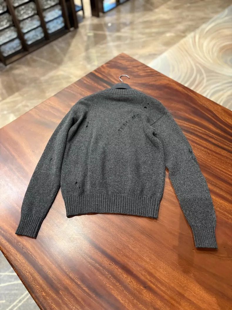 Loro Piana LORO PIANA Long round neck sweater Size M / US 6-8 / IT 42-44 - 5 Thumbnail