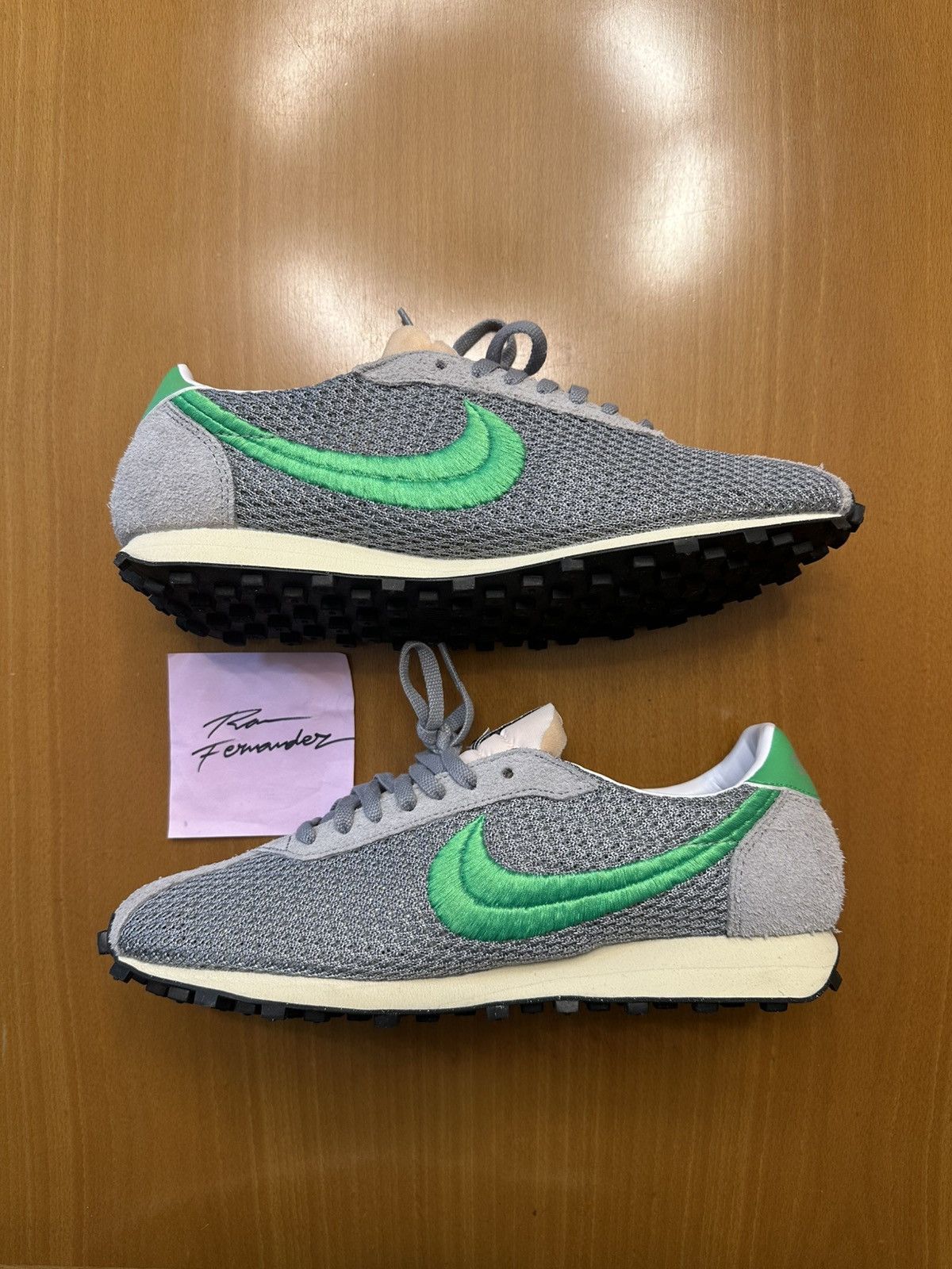 Nike × Stussy Nike x Stussy LD1000 particle grey/green spark Size US 10 / EU 43 - 2 Thumbnail