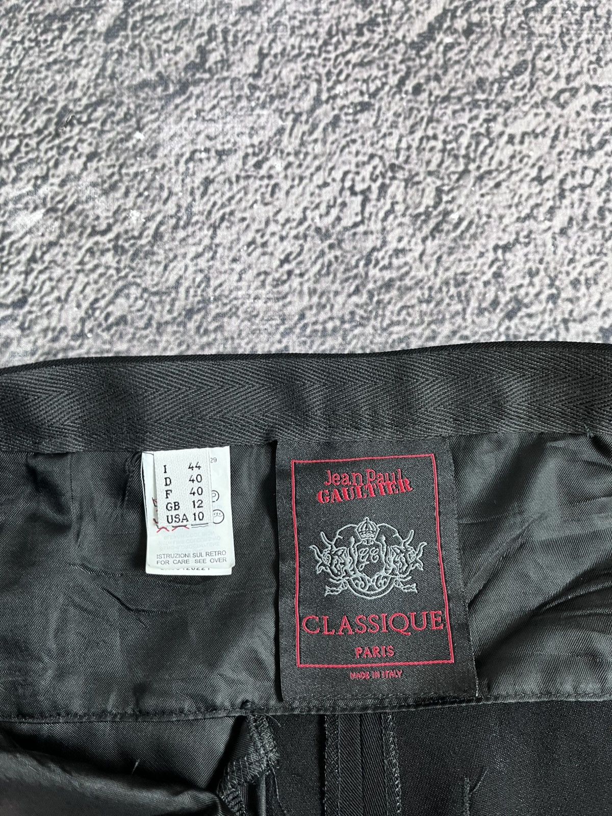 Jean Paul Gaultier 1990 high waist JEAN PAUL GAULTIER CLASIQUE Femme pants Size 28" / US 6 / IT 42 - 17 Thumbnail