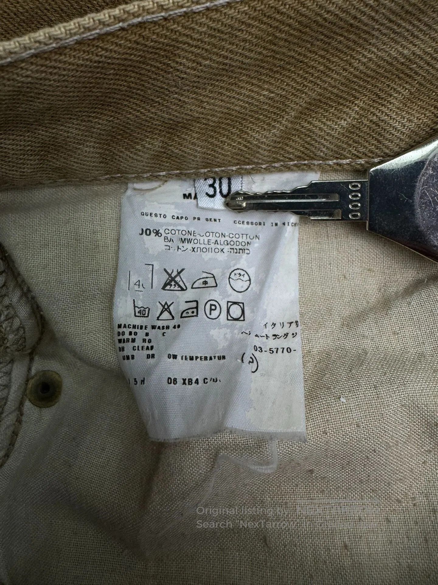 Helmut Lang Helmut Lang Vintage Dark Denim Jeans. Size US 30 / EU 46 - 6 Thumbnail