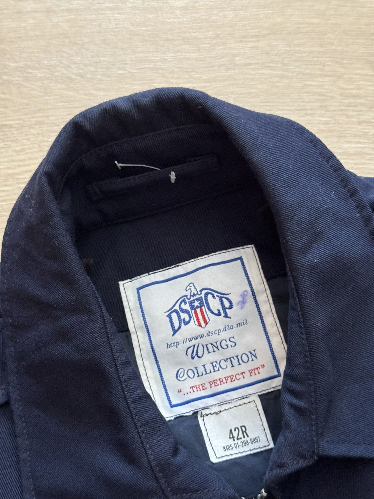 Vintage Vintage 00s DSCP Wings Collection Navy Military Army Jacket Size US M / EU 48-50 / 2 - 4 Thumbnail