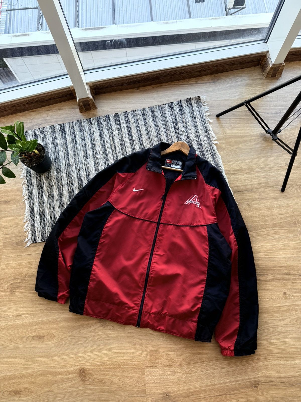 Nike VINTAGE AUSTRIA NIKE TEAM FOOTBAL TRACK JACKET SOCCER Size US XXL / EU 58 / 5 - 1 Thumbnail