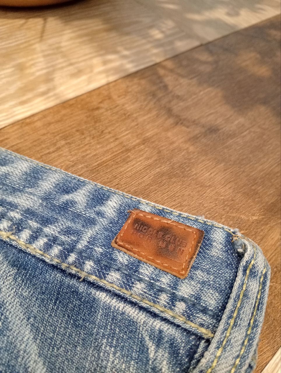 Nicole Club JAPANESE NICOLE CLUB FOR MEN FLARED DENIM JEANS Size US 34 / EU 50 - 15 Thumbnail