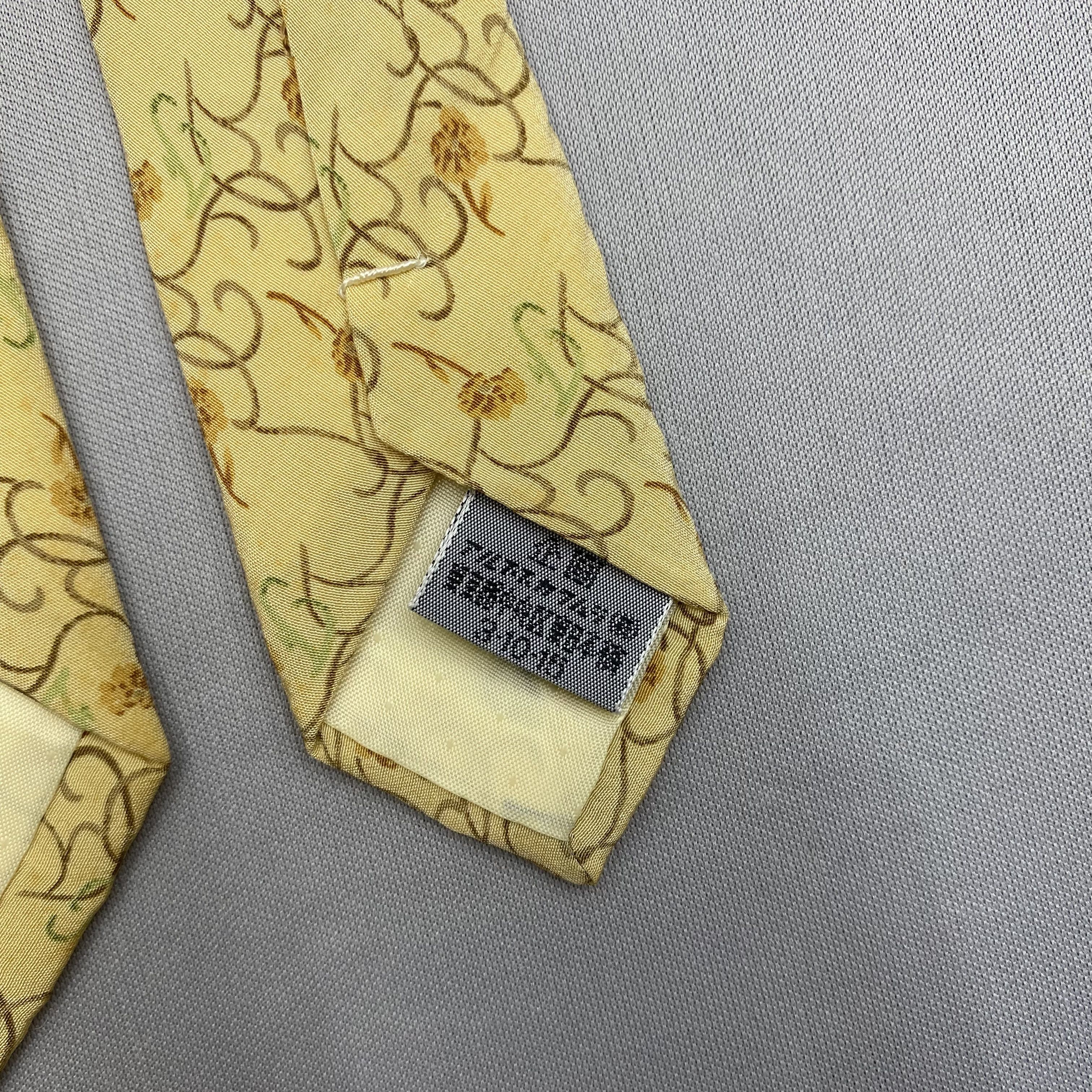 Japanese Brand Vintage Pierre Balmain SILK Necktie Cravate Pure Silk Size ONE SIZE - 8 Thumbnail