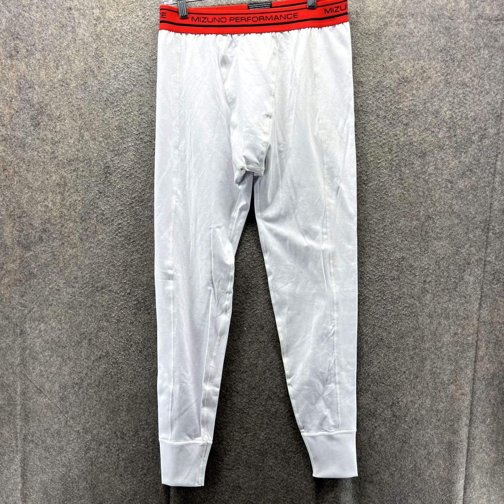Mizuno Mizuno Pants Mens XL White Performance Baseball Thermal Base Layer Long Johns Regular Underwear Sports Stretch Jersey1 Size US 36 / EU 52 - 2 Thumbnail