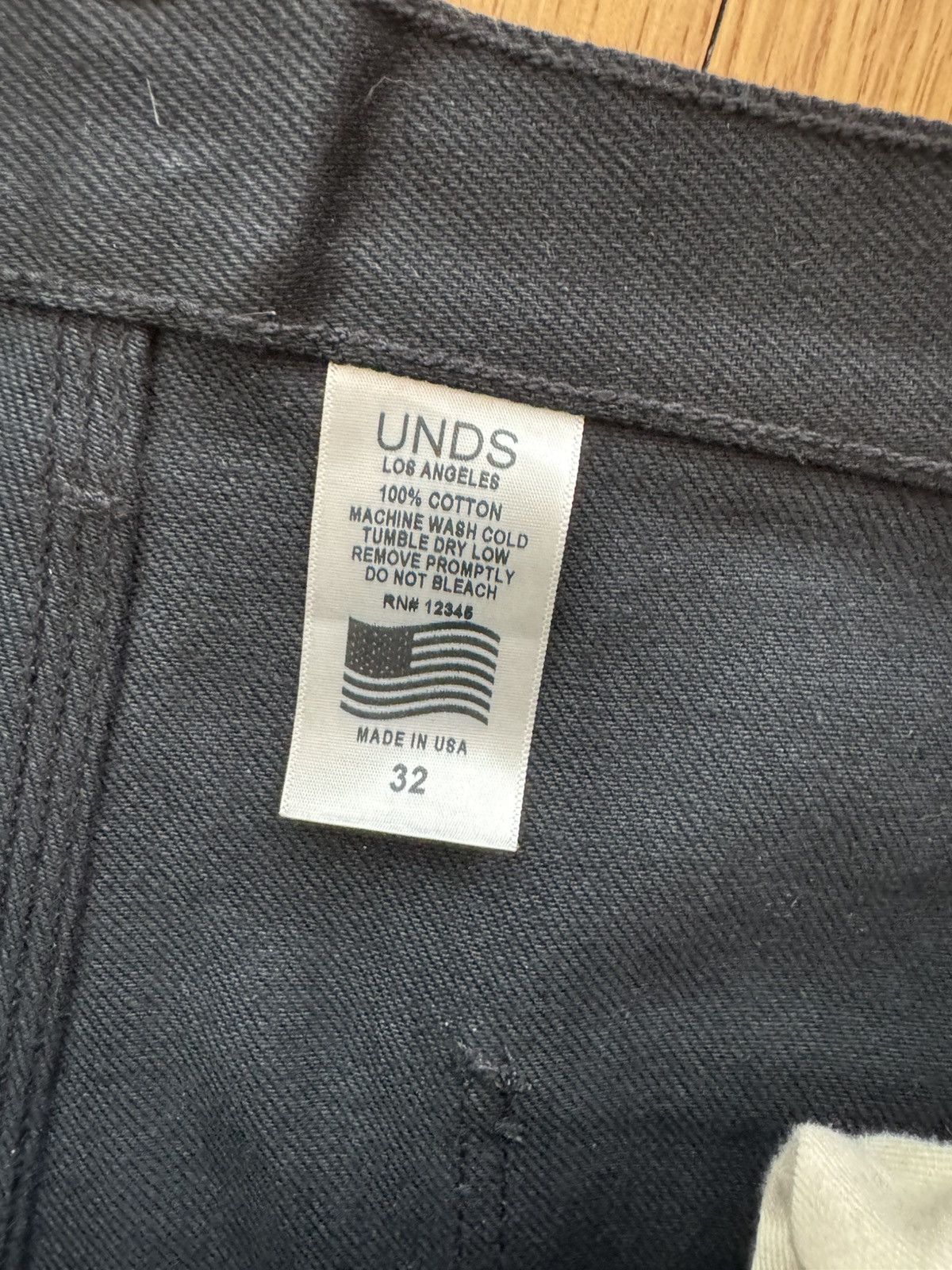 Other UNDS Online Black Double Knees Size US 32 / EU 48 - 2 Thumbnail