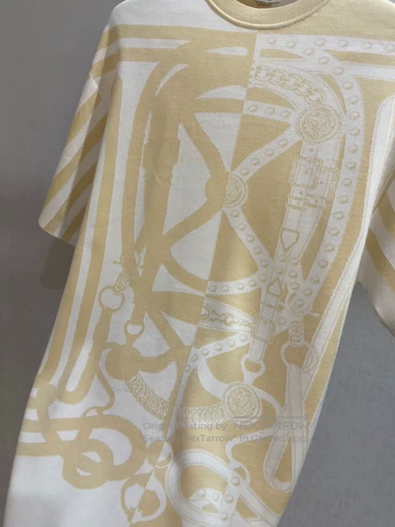Hermes Hermes Classic Printed Dress Size XXS / US 00 / IT 34 - 3 Thumbnail