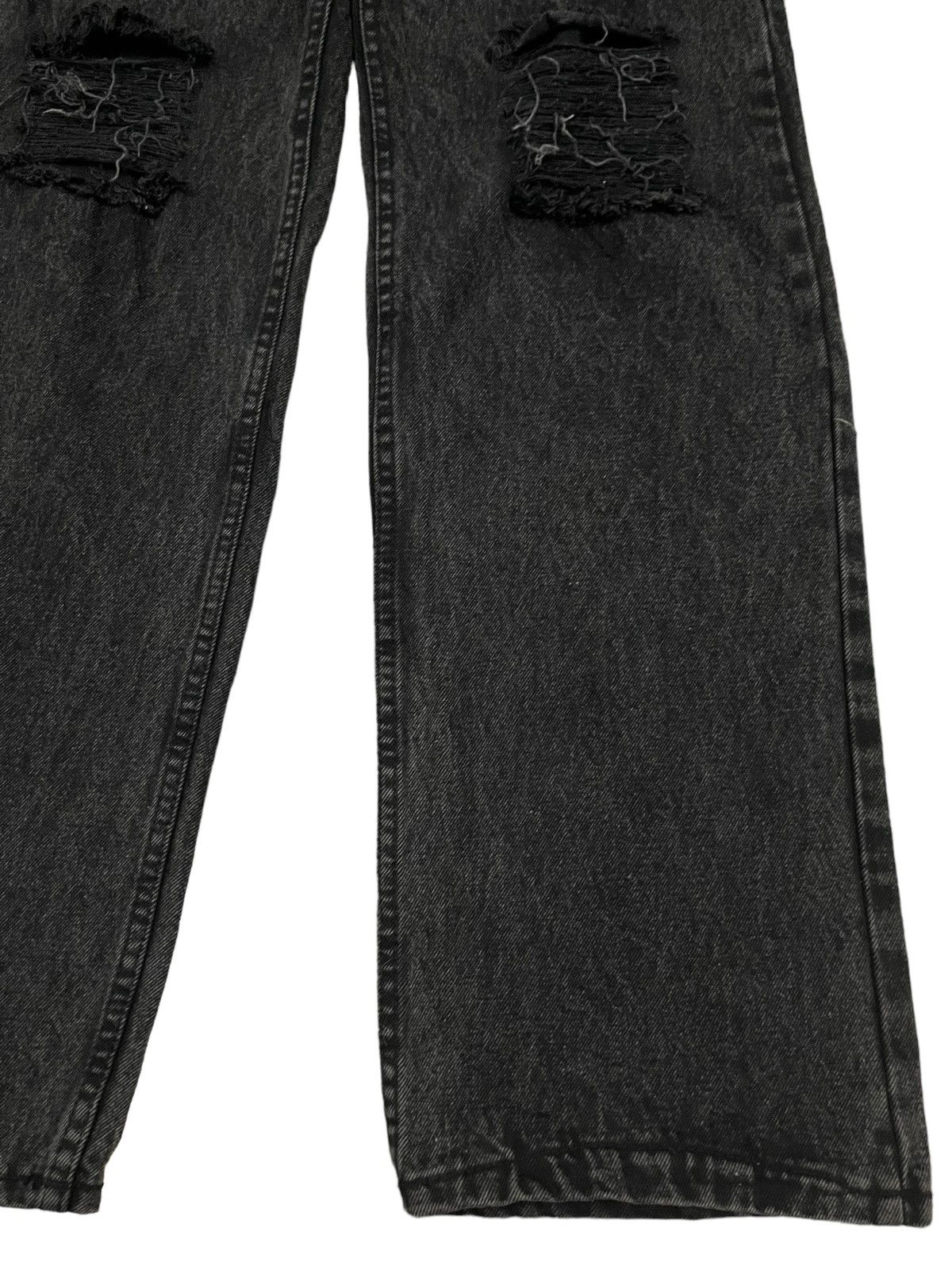 Japanese Brand Vintage Japanese Brand Distressed Style Baggy Jeans Size US 30 / EU 46 - 6 Thumbnail