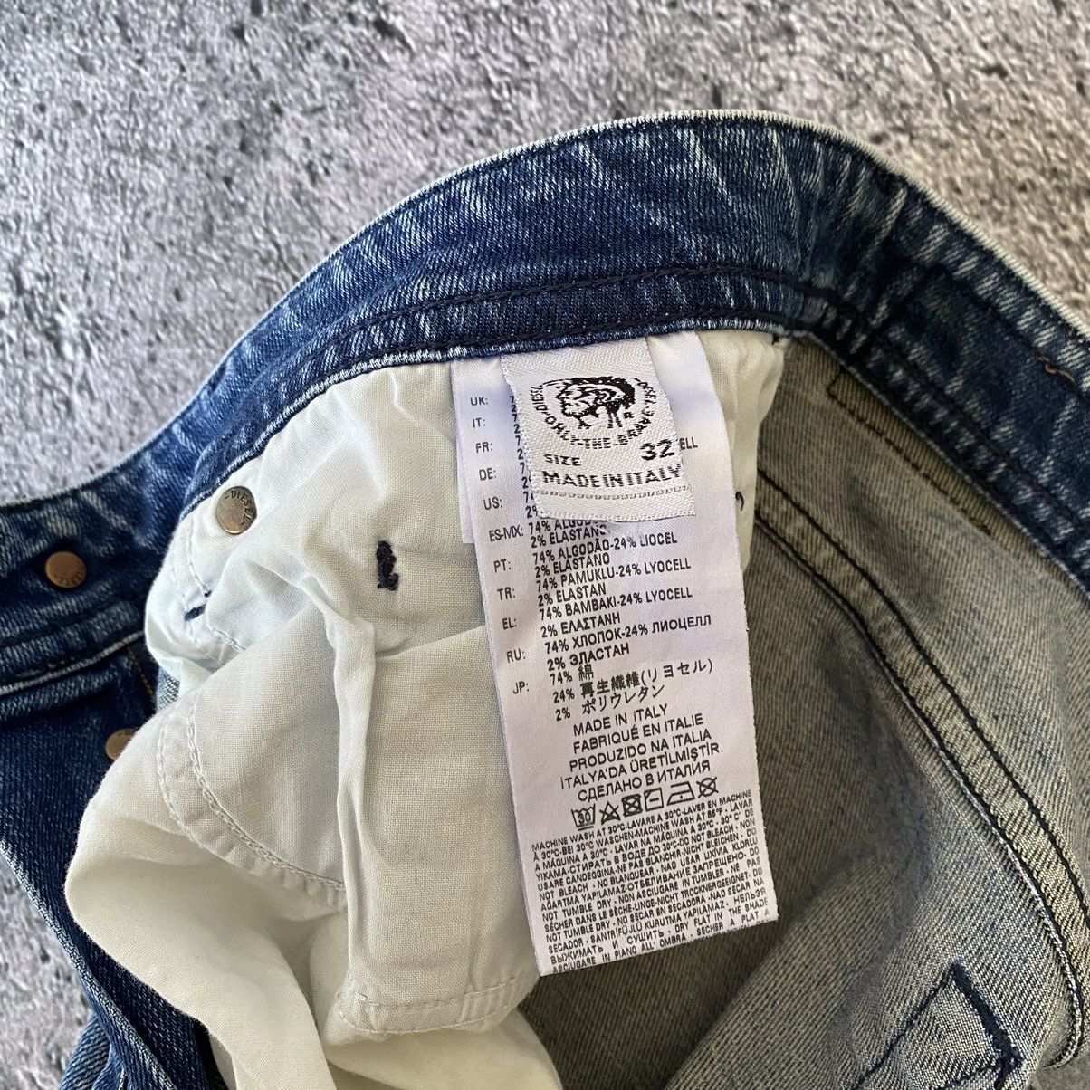 Diesel Jeans Dirty Pants Diesel Faded Crash Denim Thrashed y2k Size US 32 / EU 48 - 6 Thumbnail