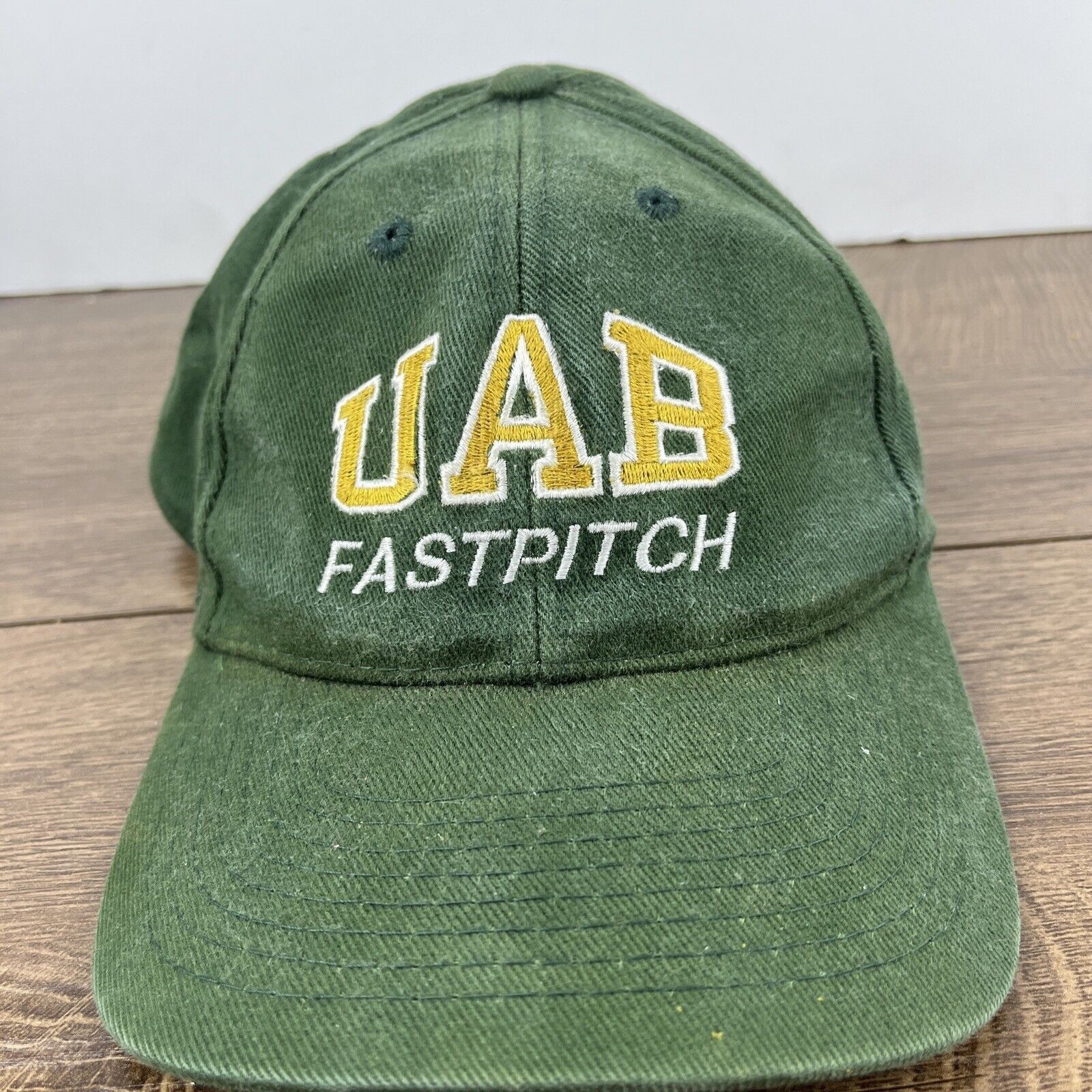 Other UAB Fastpitch Hat UAB Softball Green Hat Snapback Adjustable Size ONE SIZE - 5 Thumbnail