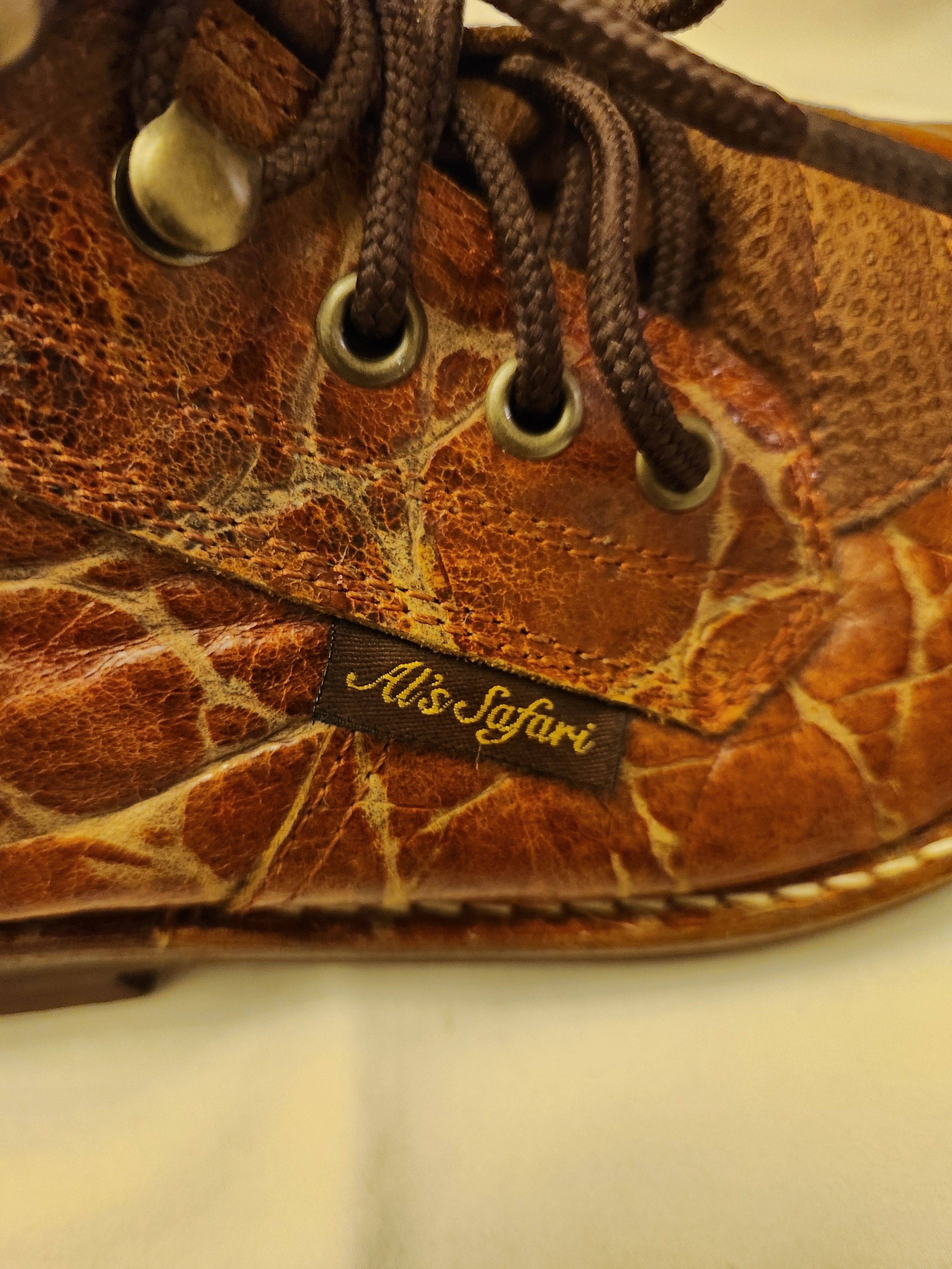 Other Al's Safaris by James Leddy Handmade Alligator Skin Boots Size US 7.5 / EU 40-41 - 4 Thumbnail