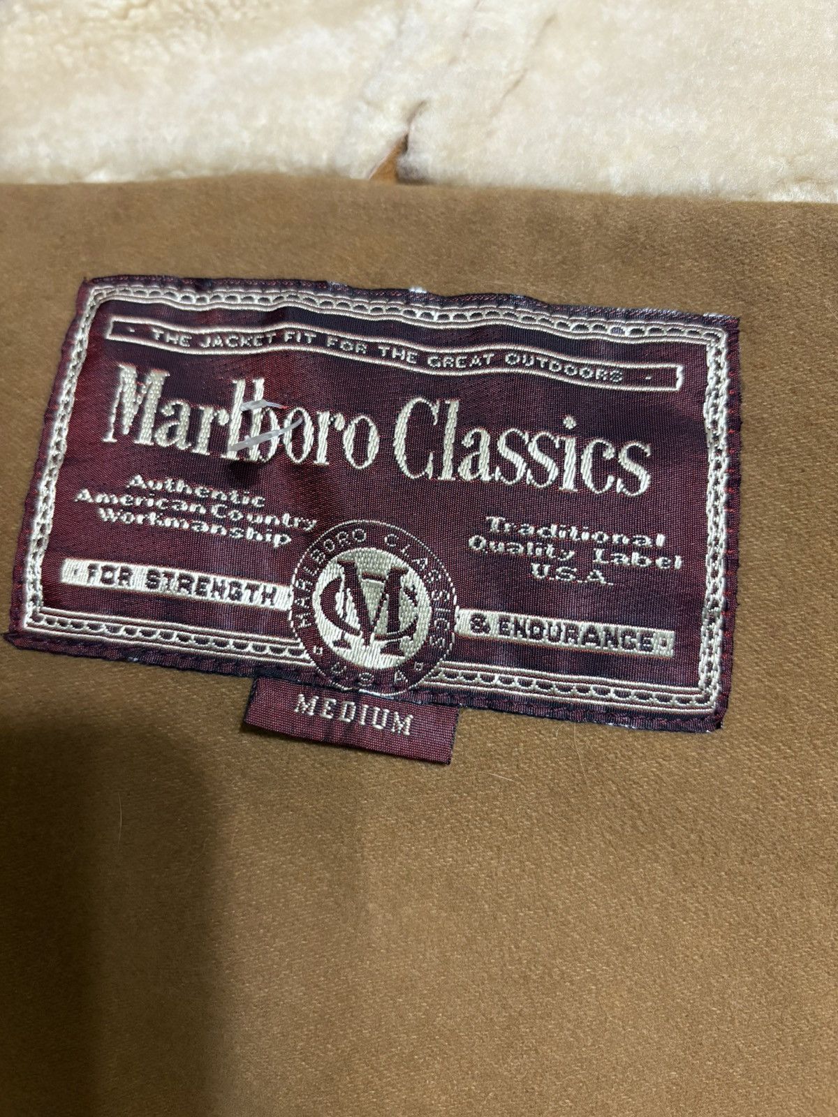 Marlboro Classics Vintage Marlboro Classics Jacket Sherpa Tartan Plaid Seude Size US M / EU 48-50 / 2 - 8 Thumbnail