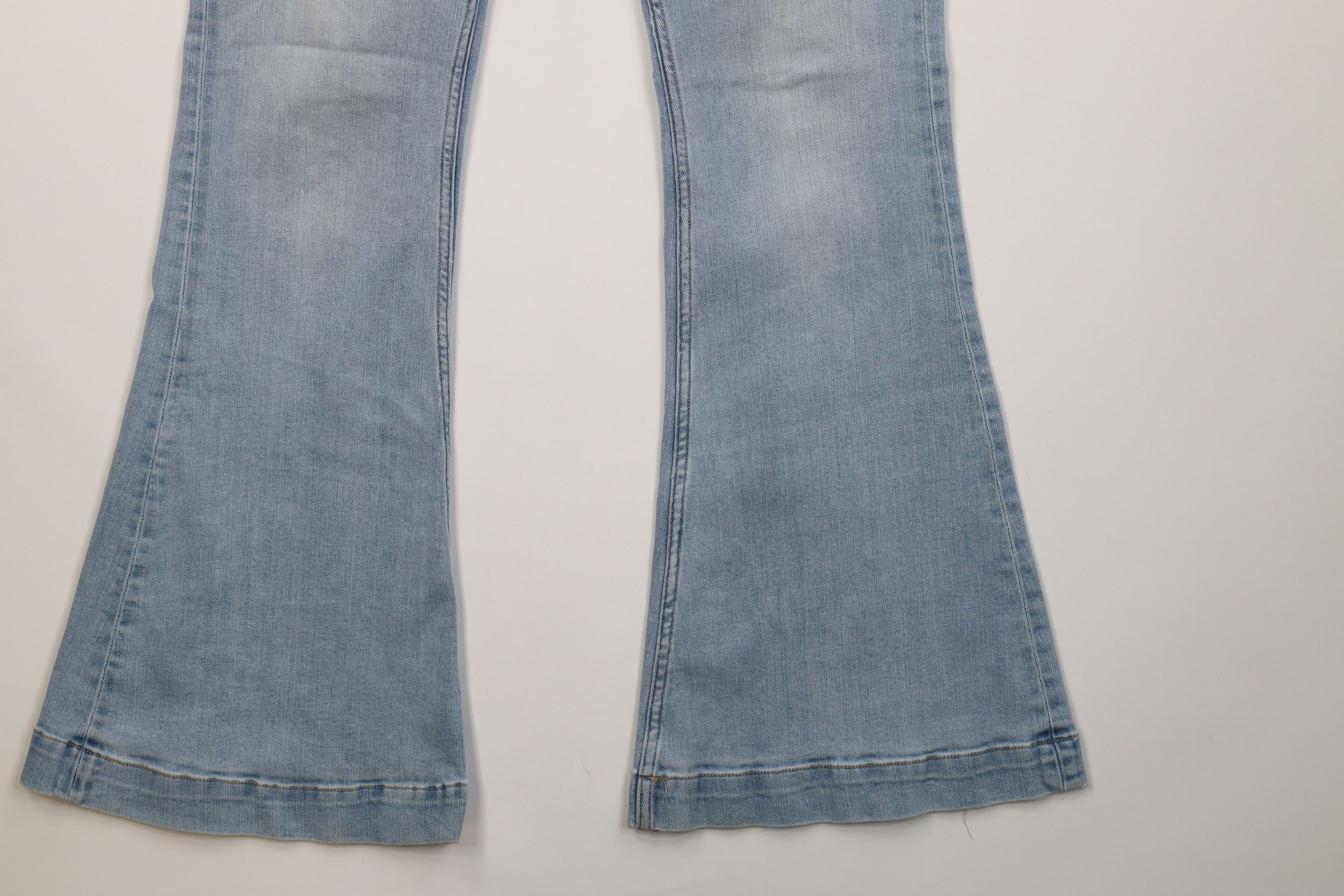 Vintage Vintage Y2K Streetwear Babydoll Bell Bottoms Denim Jeans Size 30" / US 8 / IT 44 - 5 Thumbnail
