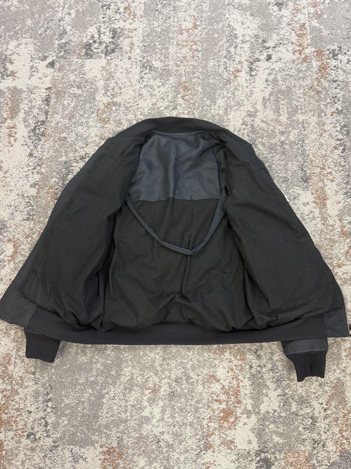 Rick Owens Rick Owens Waxed Ma-1 Puffer padded Jacket 50 Size US M / EU 48-50 / 2 - 3 Thumbnail