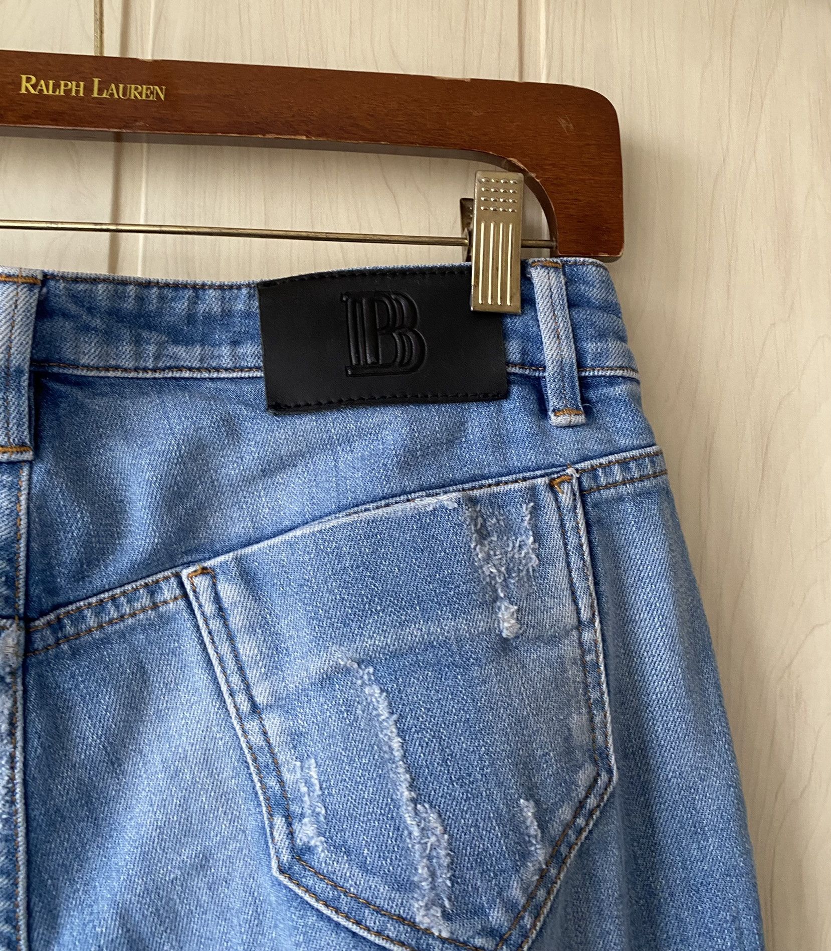 Balmain Pierre Balmain biker ripped jeans Size US 28 / EU 44 - 9 Thumbnail
