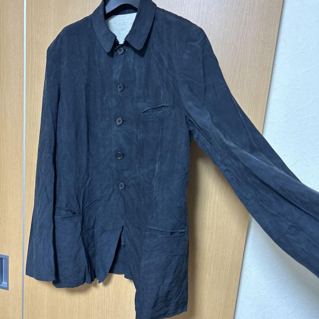 Yohji Yamamoto Y's for men yohji yamamoto00ss silk shirt jacket Size US L / EU 52-54 / 3 - 4 Thumbnail