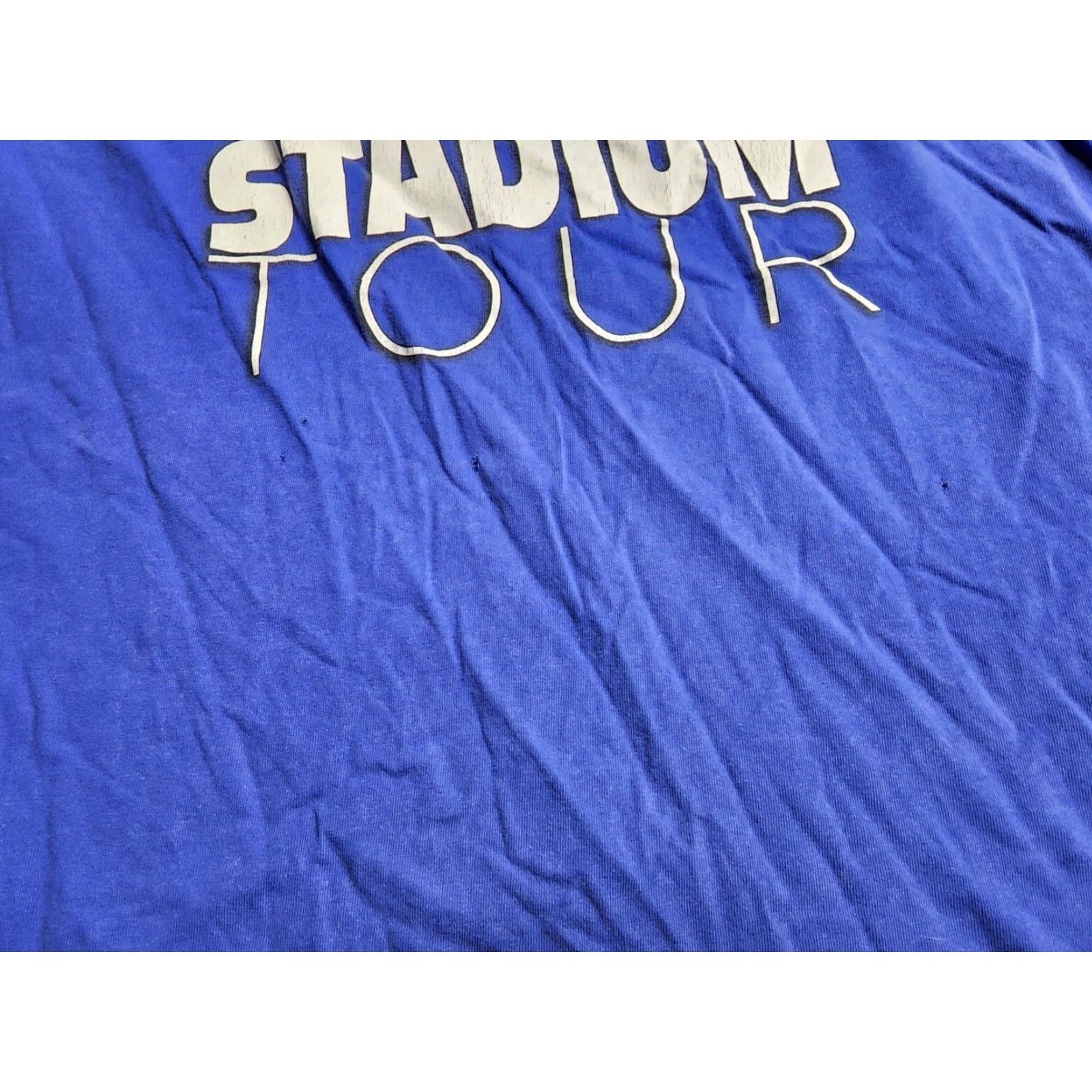 Hanes Mens XL Garth Brooks Florida Gators T-Shirt Blue Stadium Tour Distressed Size US XL / EU 56 / 4 - 3 Thumbnail