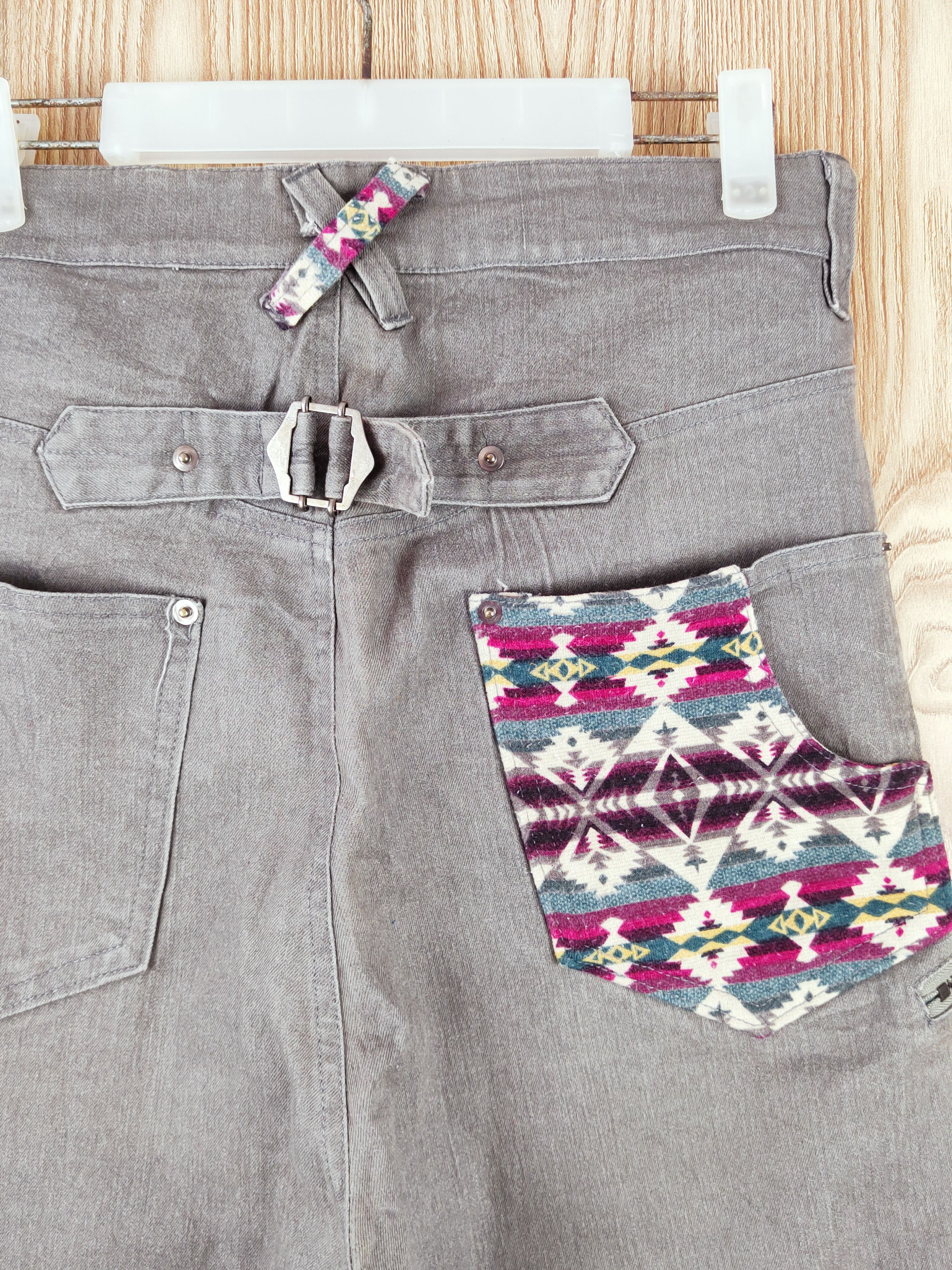 Japanese Brand Upstart Gray Multipocket Casual Pants #W834 Size US 30 / EU 46 - 8 Thumbnail