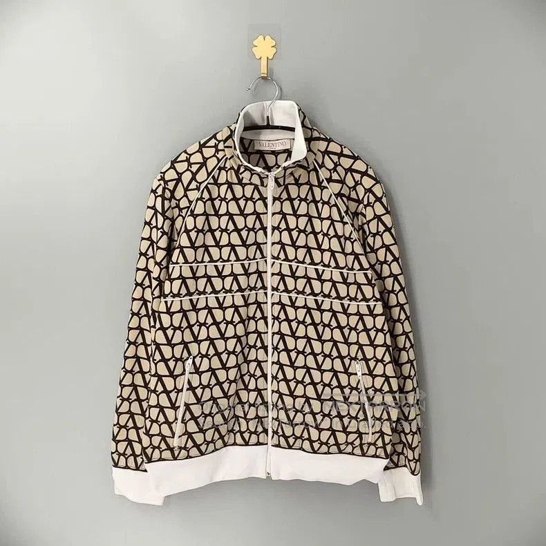Valentino Valentino Logo Print Zip Jacket. Size US M / EU 48-50 / 2 - 1 Thumbnail