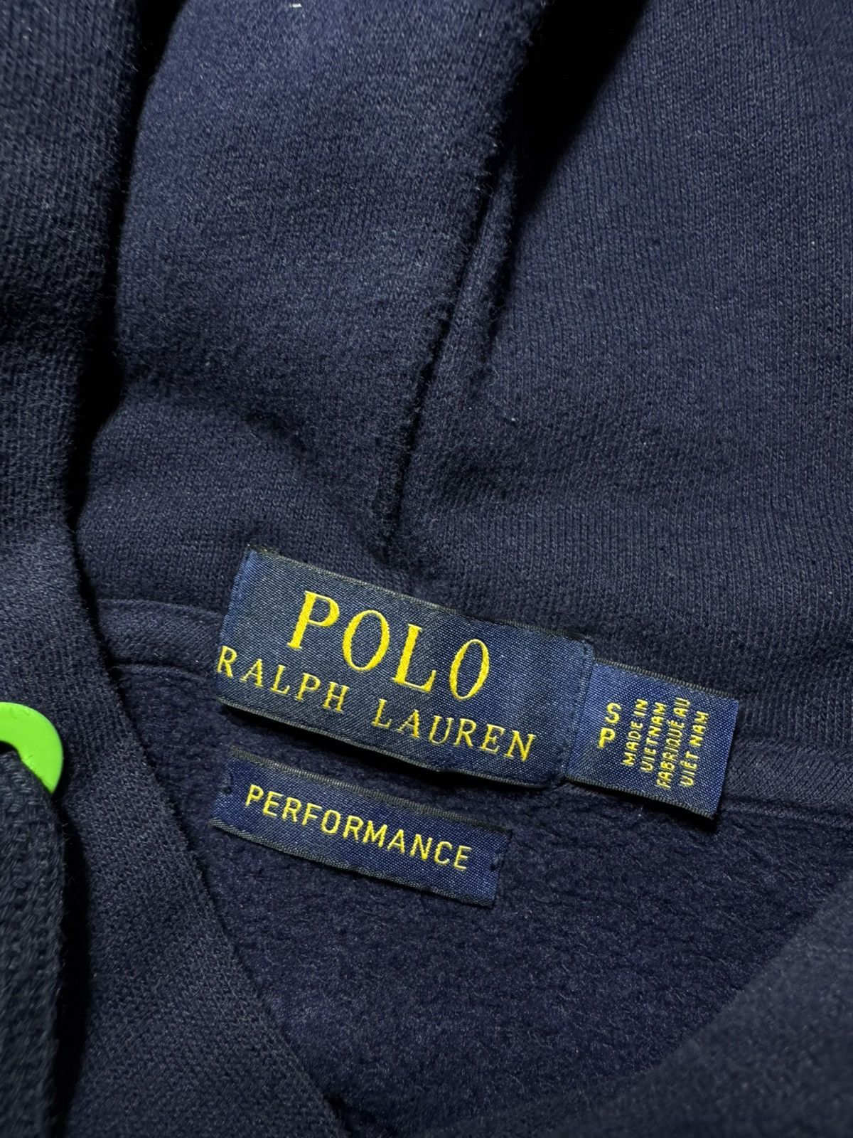 Polo Ralph Lauren Polo Ralph Lauren Vintage Blue Basic Hoodie Streetwear y2k Size US S / EU 44-46 / 1 - 8 Thumbnail
