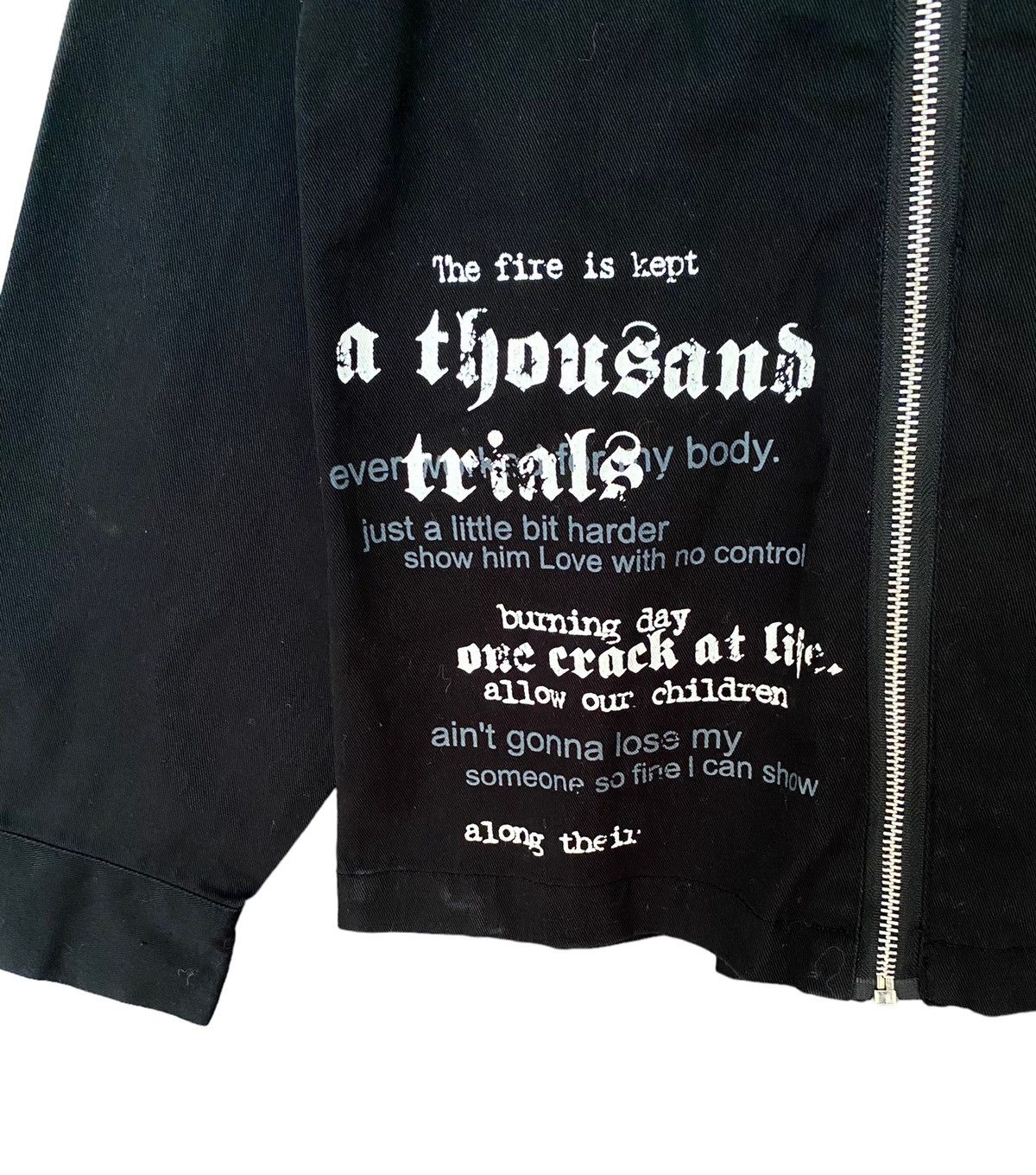 Japanese Brand × Vintage Vintage Japanese Brand Slash Number Bondage Jacket 1990s Size US M / EU 48-50 / 2 - 5 Thumbnail