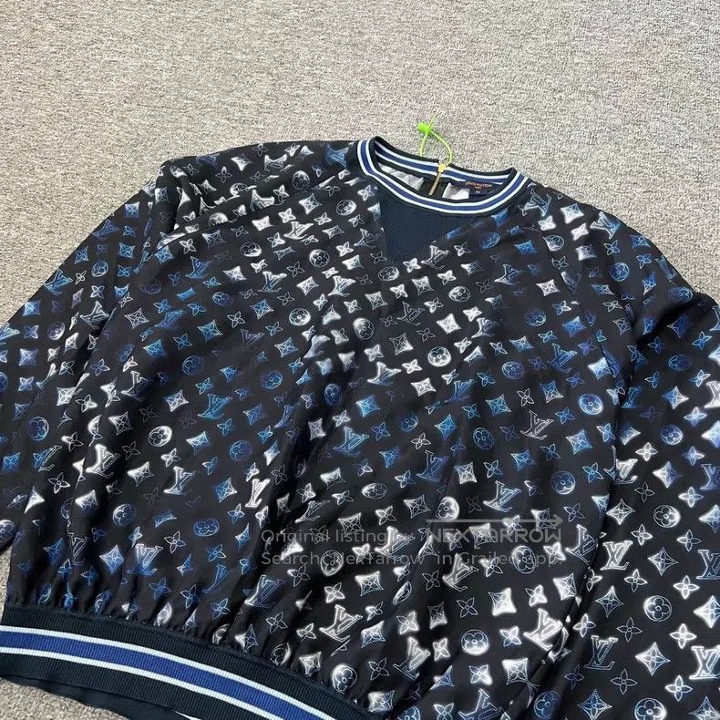 Louis Vuitton Louis Vuitton Mulberry silk jacket with full ink and dazzl Size US M / EU 48-50 / 2 - 4 Thumbnail