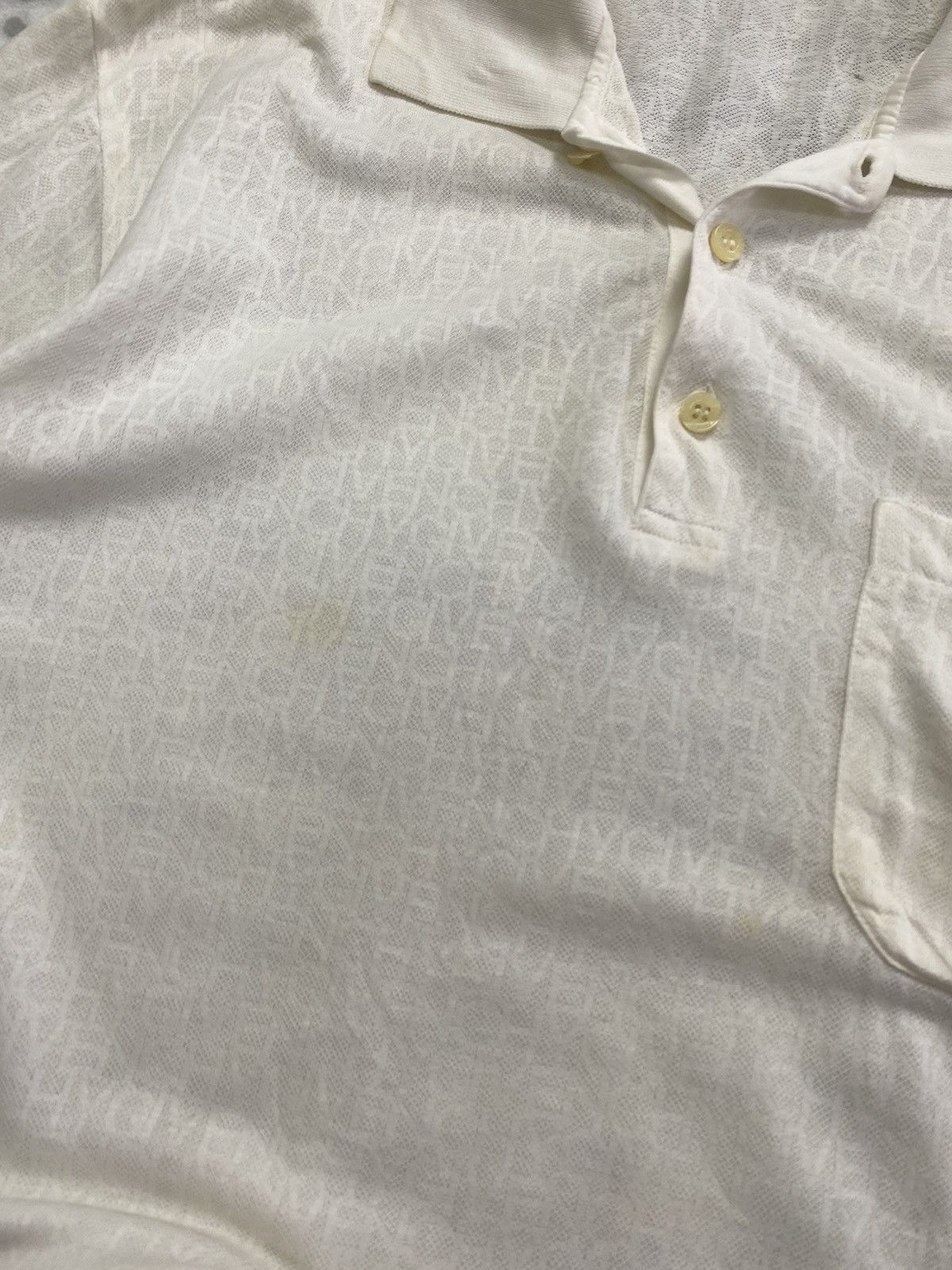 Givenchy GIVENCHY POLO SHIRT MONOGRAM SPELLOUT Size US M / EU 48-50 / 2 - 3 Thumbnail