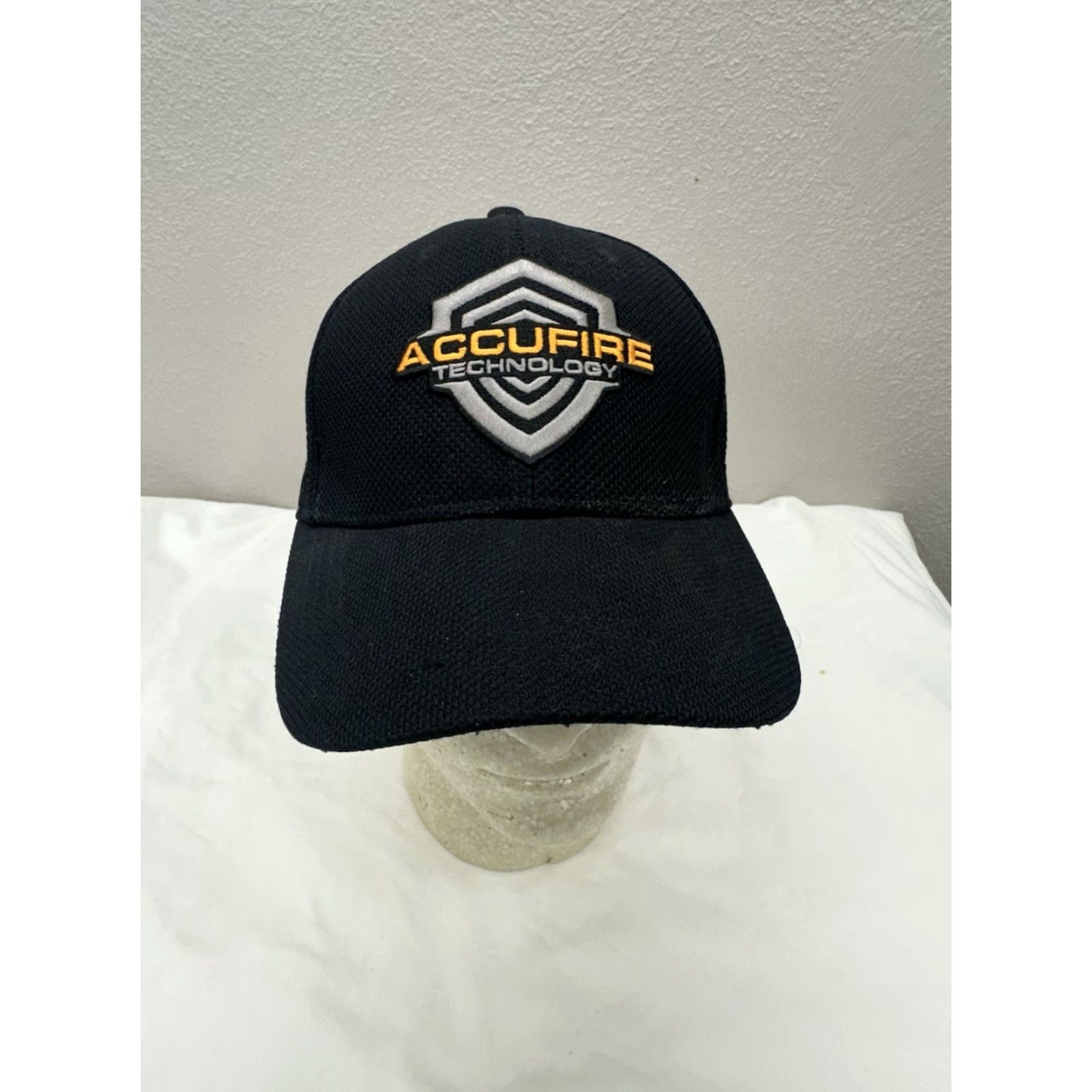 Logo 7 Unbranded Baseball Cap Black Embroidered Logo Adjustable Hat Men 90s Outdoor Casual Front Adjustable Size ONE SIZE - 2 Thumbnail