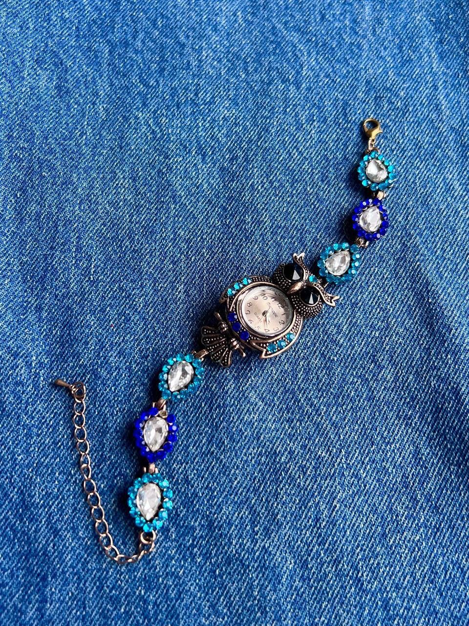 Japanese Brand × Vintage Vintage 🦉 Owl Japanese style futuristic Steel Watch Size ONE SIZE - 2 Thumbnail