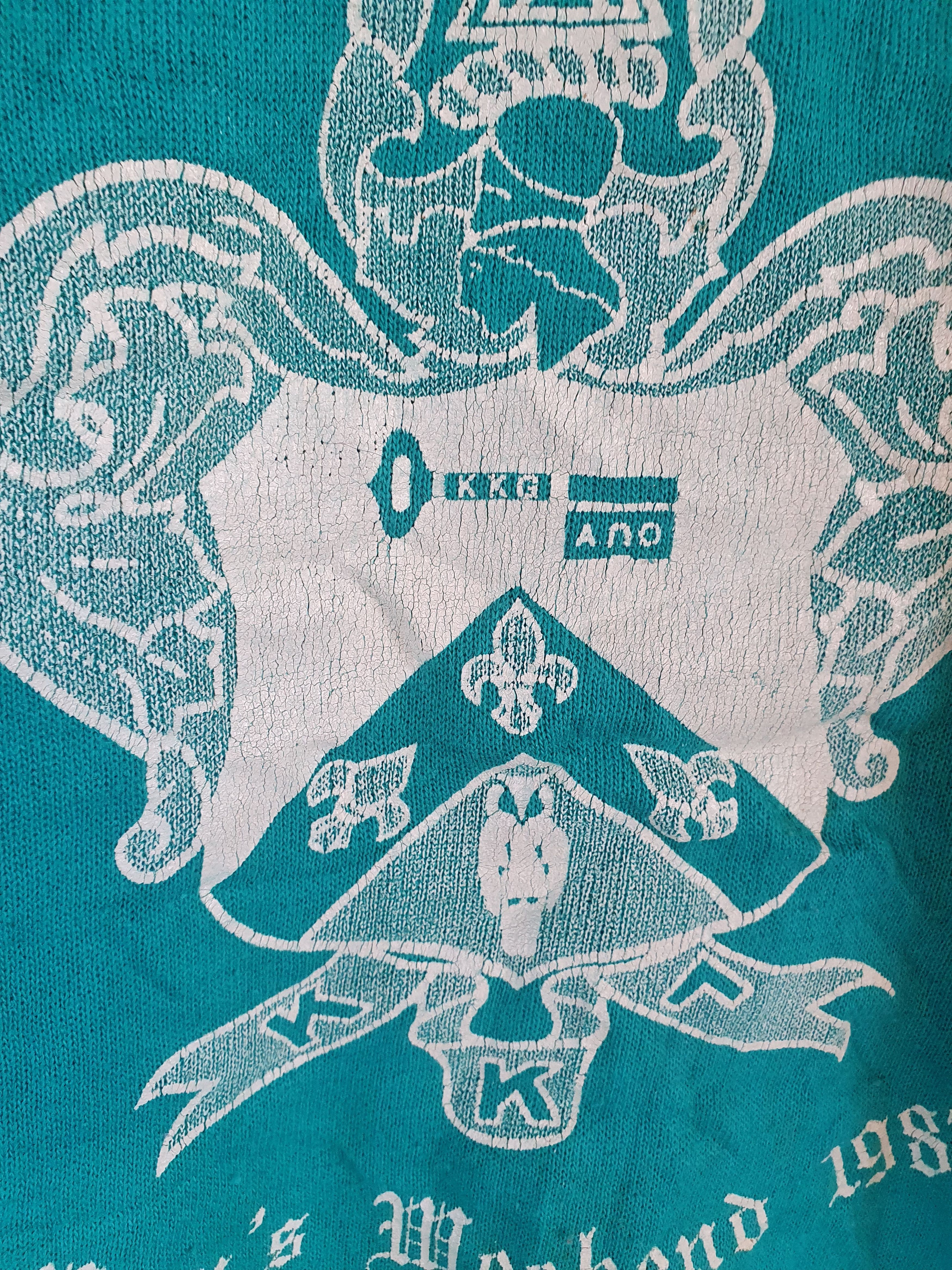 Hanes × Vintage Kappa Kappa Gamma Mom's Weekend 1987 Vintage Sweatshirt L/XL Size US XL / EU 56 / 4 - 4 Thumbnail