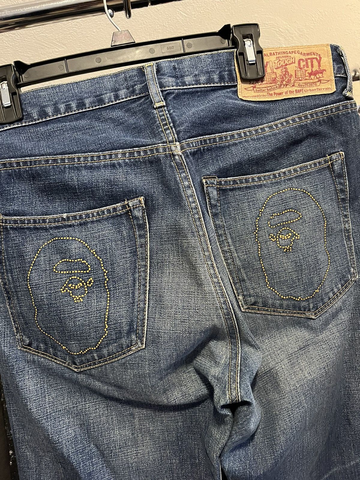 Bape Bape Ape Head Jeans Size US 32 / EU 48 - 2 Thumbnail