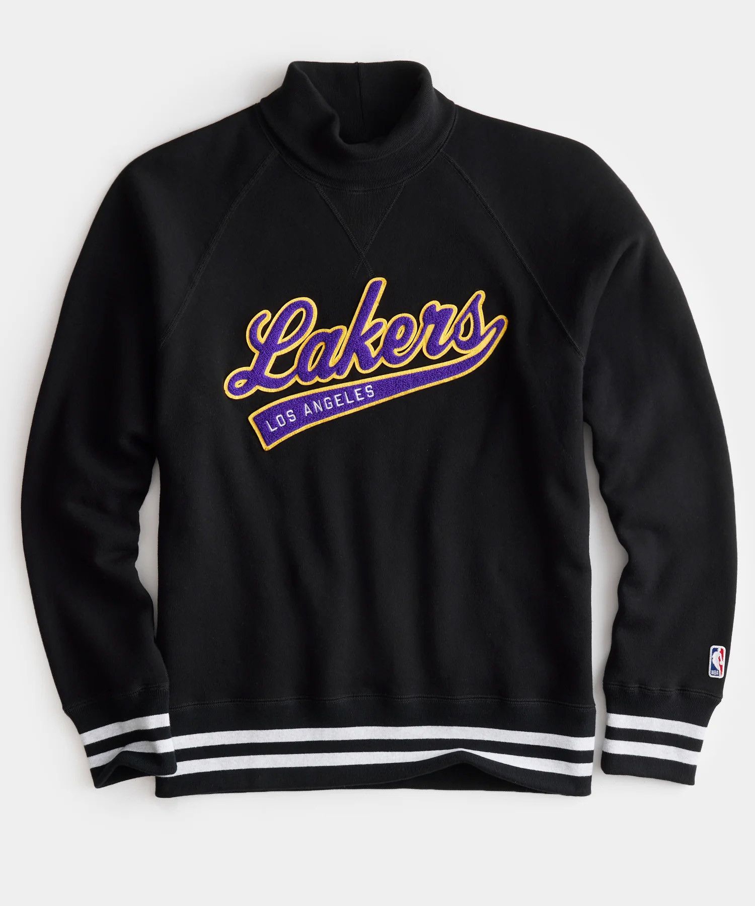Todd Snyder x NBA Lakers French Terry Turtleneck Sweatshirt