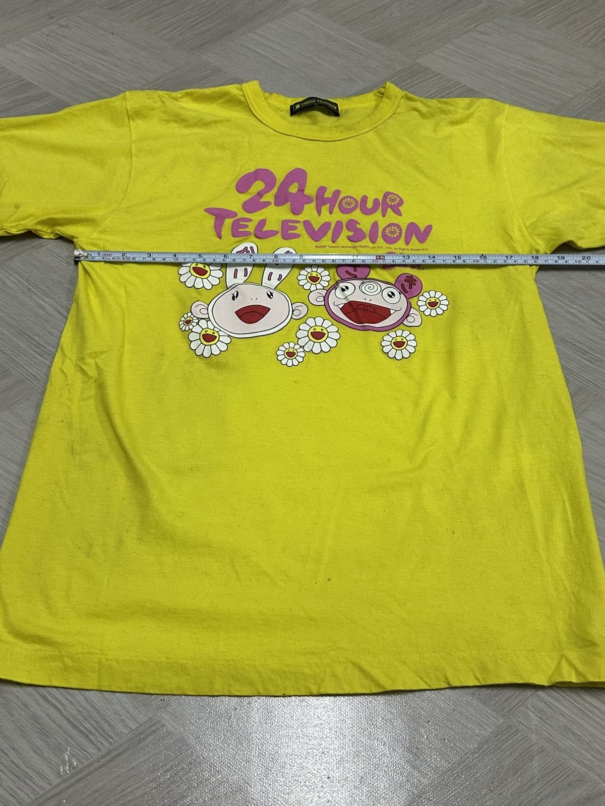 Takashi Murakami Takashi Murakami x 24 Hour Television Tee 2008 Size US L / EU 52-54 / 3 - 8 Thumbnail