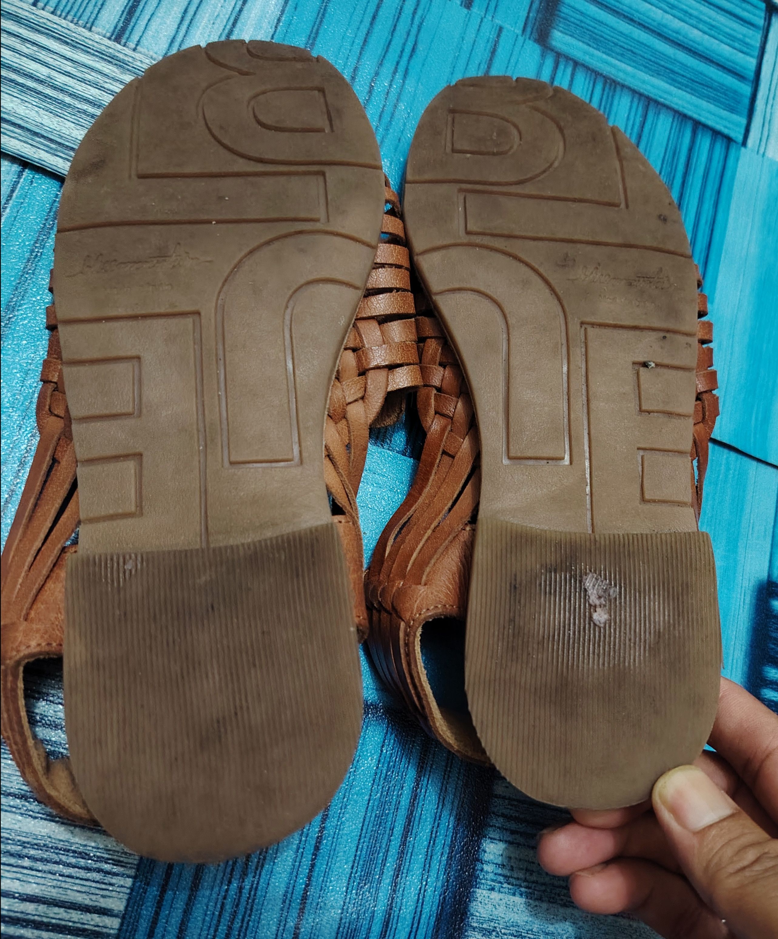 Japanese Brand Vtg Blue mountain indian sandals Size US 4 / IT 34 - 7 Thumbnail
