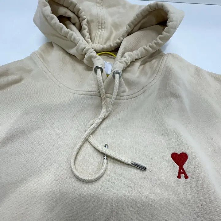AMI AMIPARIS Love Logo Hooded Sweatshirt -2507 Size US XL / EU 56 / 4 - 6 Thumbnail