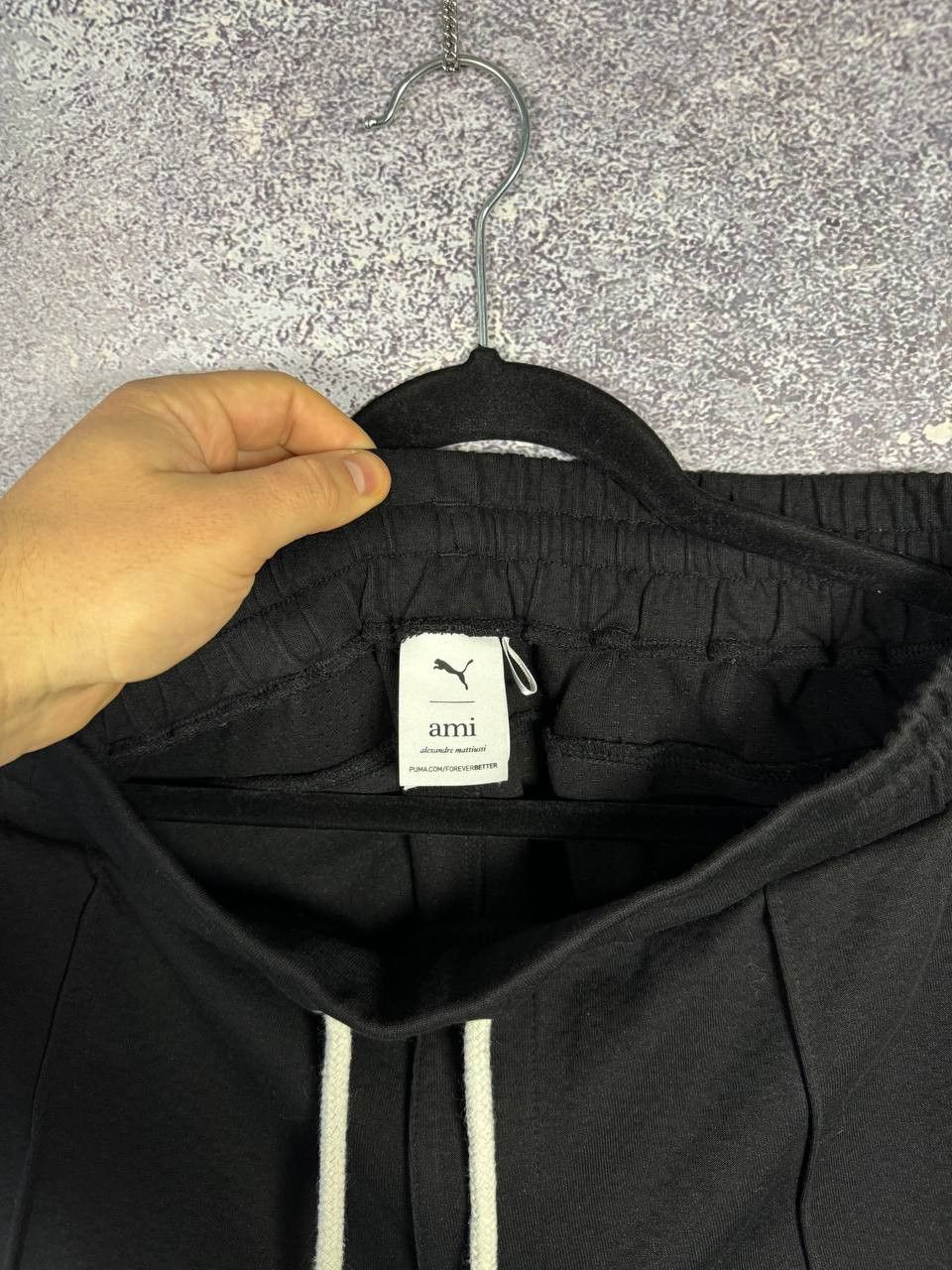 AMI Puma x AMI Black Heart ACE Puma Logo Drawstring Short Large Size US 34 / EU 50 - 4 Thumbnail