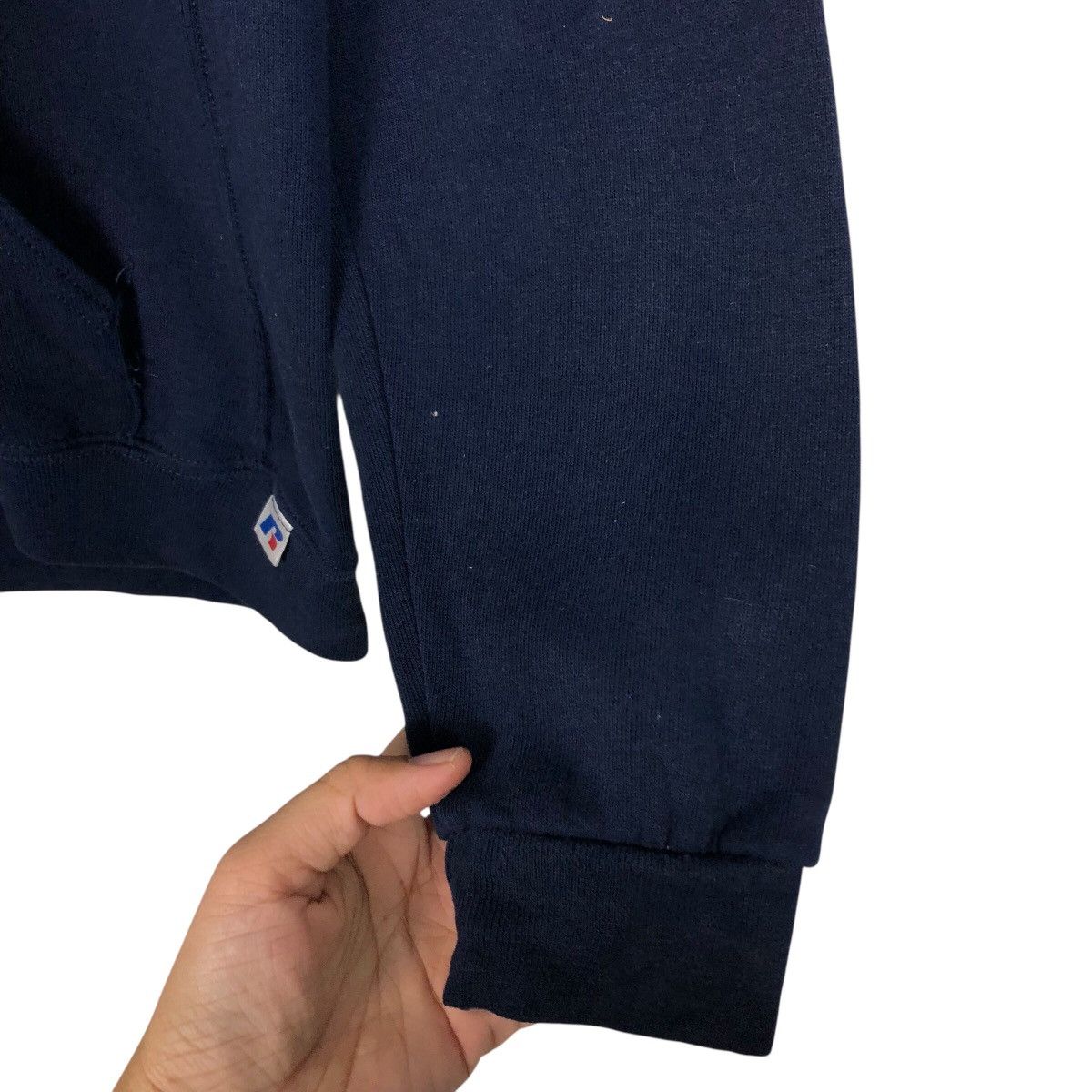Russell Athletic × Vintage 📌Vintage Hoodie Pull Over Russell Athletic Big Logo Design Size US XL / EU 56 / 4 - 15 Thumbnail