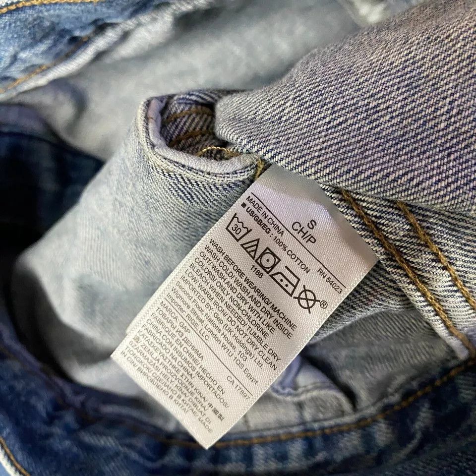 Gap Gap 1969 Denim Jacket Women's Small 100% Cotton Adults S Size S / US 4 / IT 40 - 7 Thumbnail