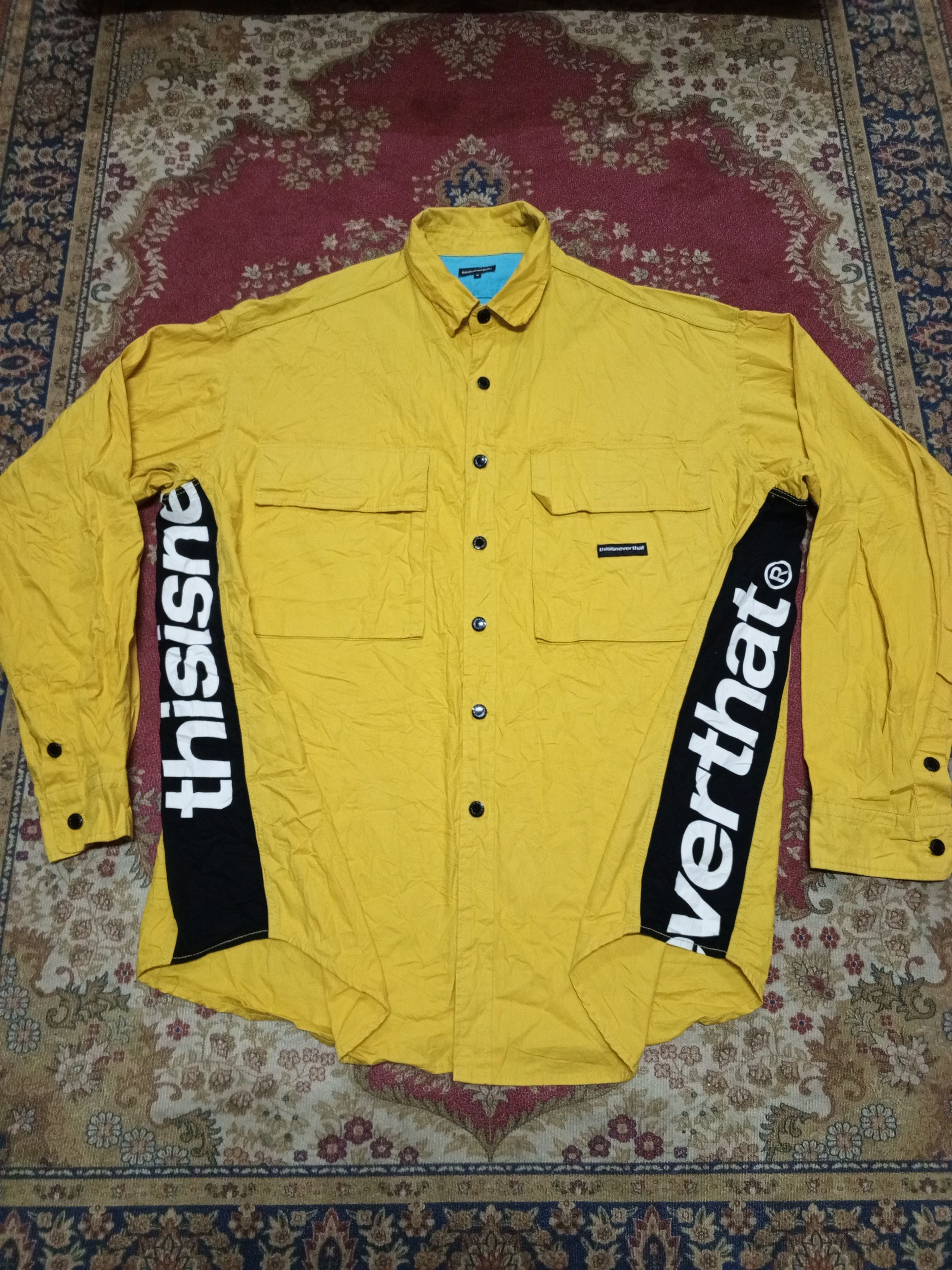thisisneverthat Thisisneverthat yellow 🟡 rare item XXL Size US XXL / EU 58 / 5 - 1 Thumbnail