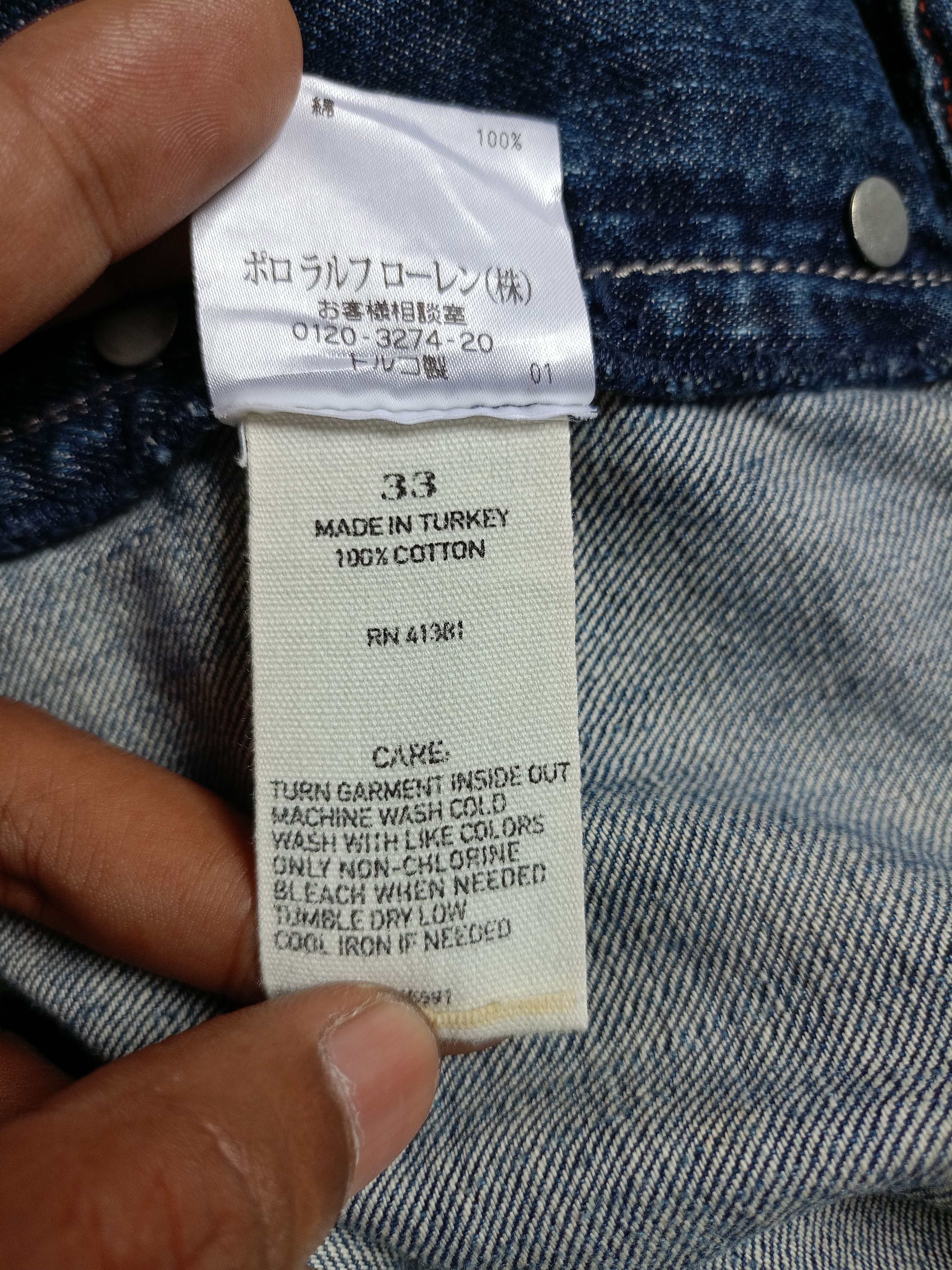 Ralph Lauren Ralph Lauren Distressed Denim Shorts Pants Size US 33 - 13 Thumbnail