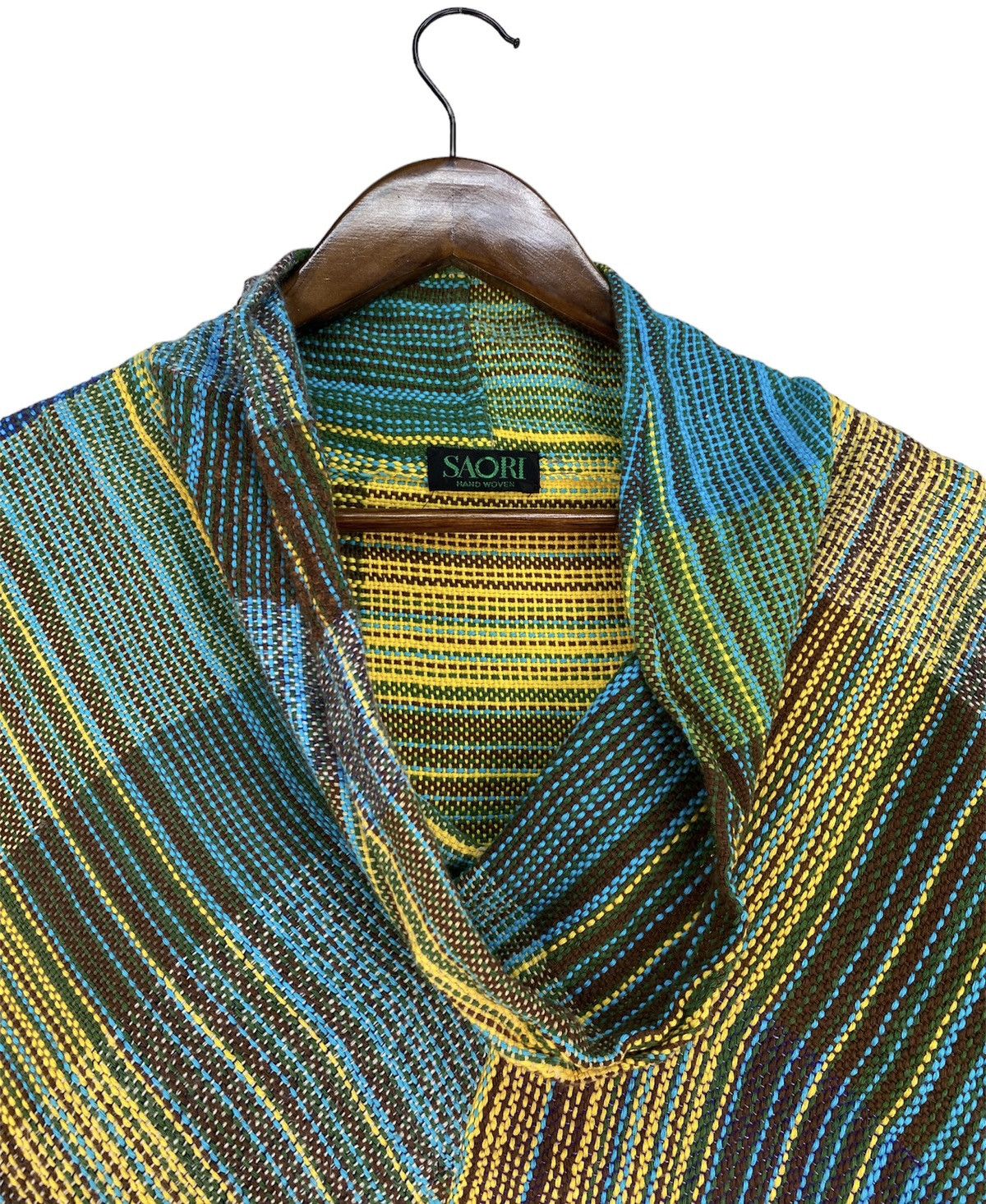 Handmade Saori Hand Woven Size ONE SIZE - 2 Thumbnail