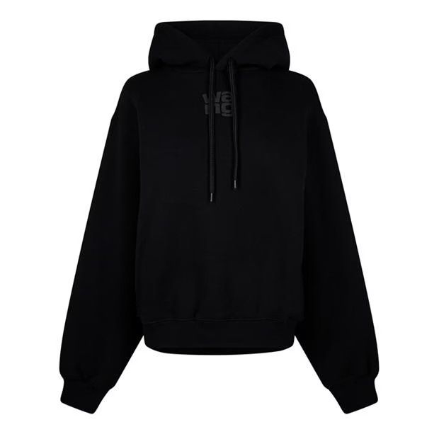 Alexander Wang o1g2r1mq0824 Essntial Logo Hoodies in Black Size M / US 6-8 / IT 42-44 - 1 Thumbnail