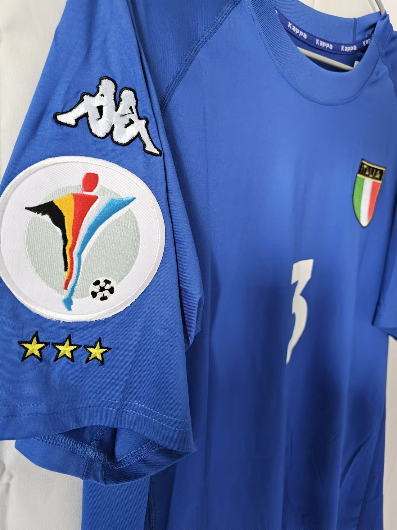 Other 2000 Euro Cup Italy #3 Paolo Maldini Jersey Home Size US XL / EU 56 / 4 - 3 Thumbnail
