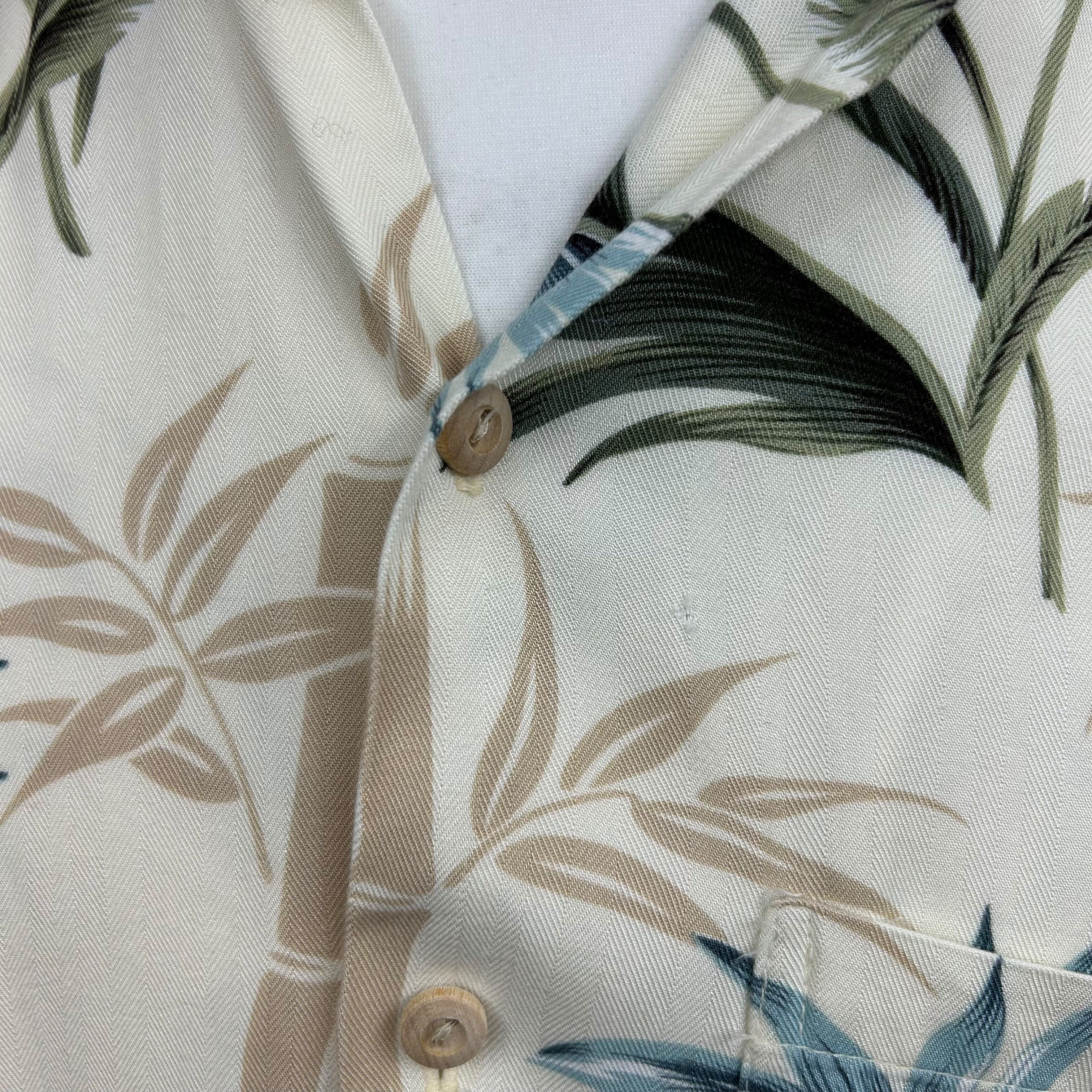 Paradise Found Paradise Found Short Sleeve Cream Hawaiian Floral Shirt S Size US S / EU 44-46 / 1 - 6 Thumbnail