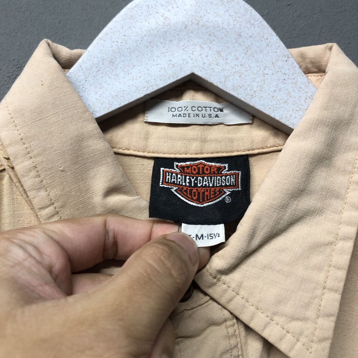 Harley Davidson × Vintage Vintage Harley Davidson shirt Size US M / EU 48-50 / 2 - 6 Thumbnail