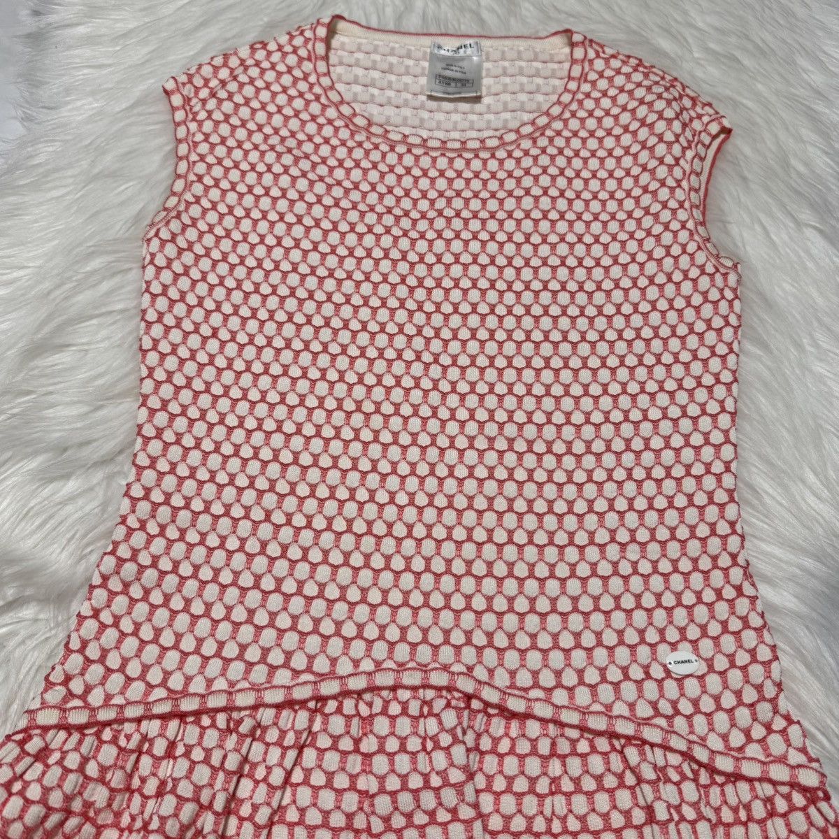 Chanel Authentic Chanel Embellished Flared Sleeveless Knit Dress 34 Size XXS / US 00 / IT 34 - 8 Thumbnail