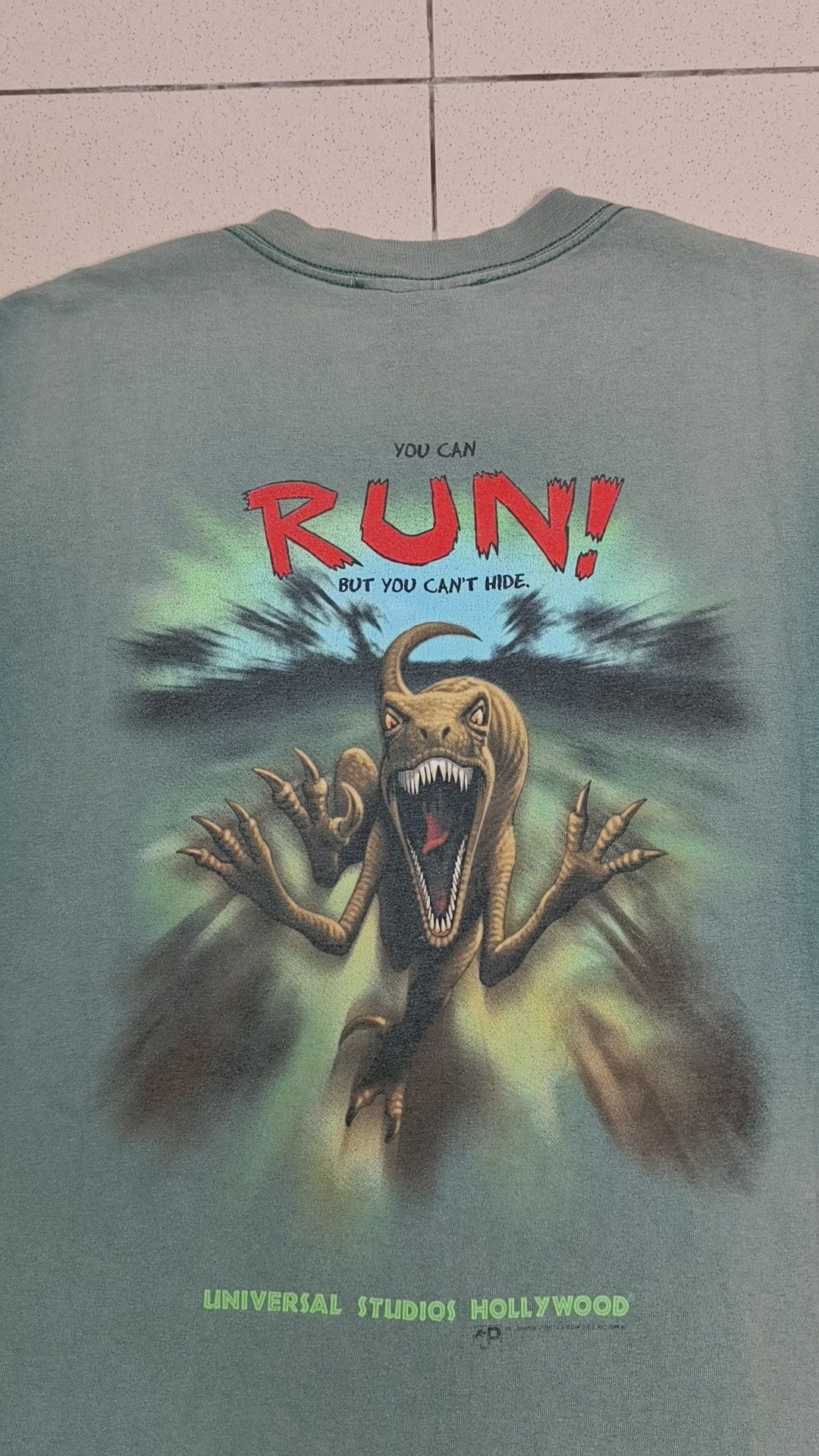 JURASSIC PARK Outfitters 1993 Universal movie Promo tee